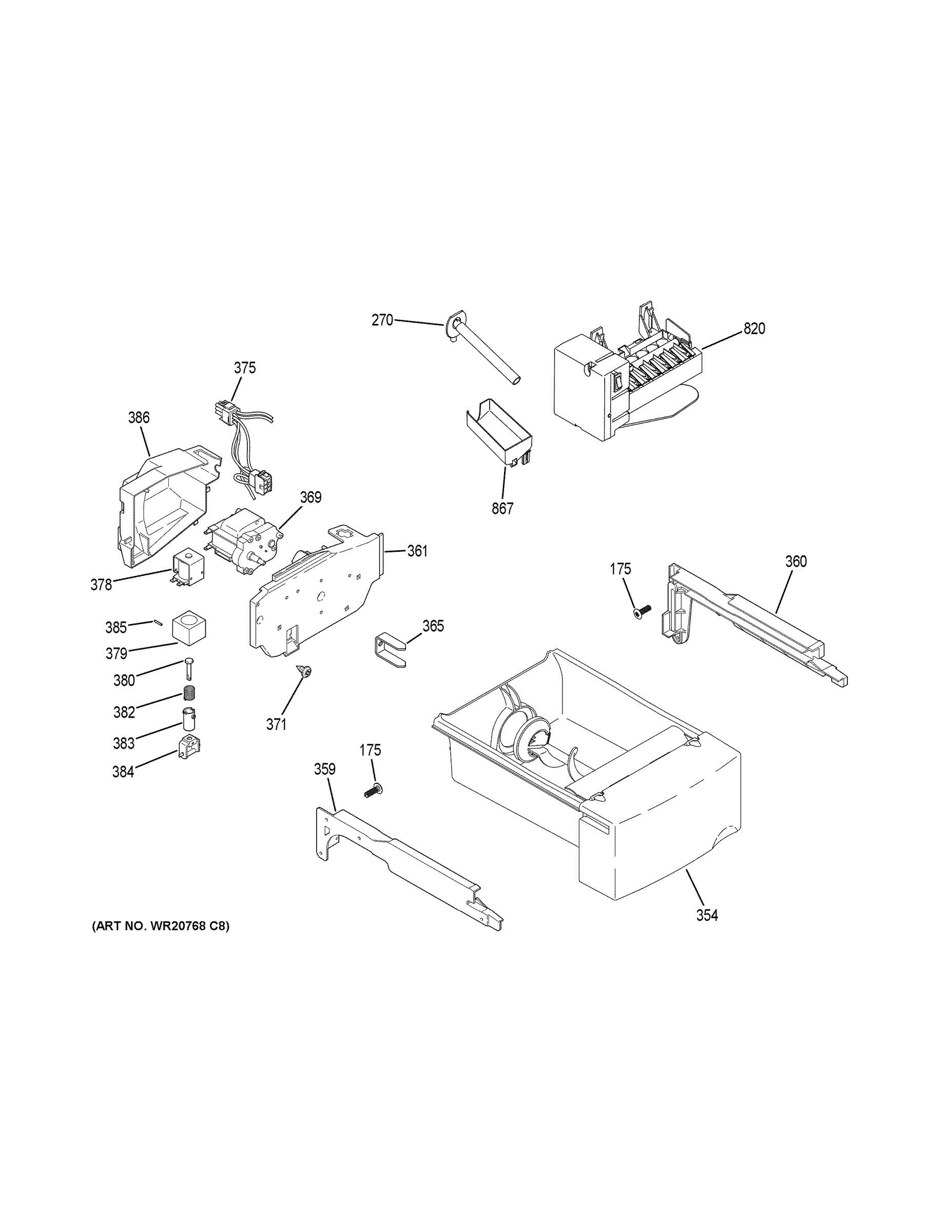 ICE MAKER & DISPENSER