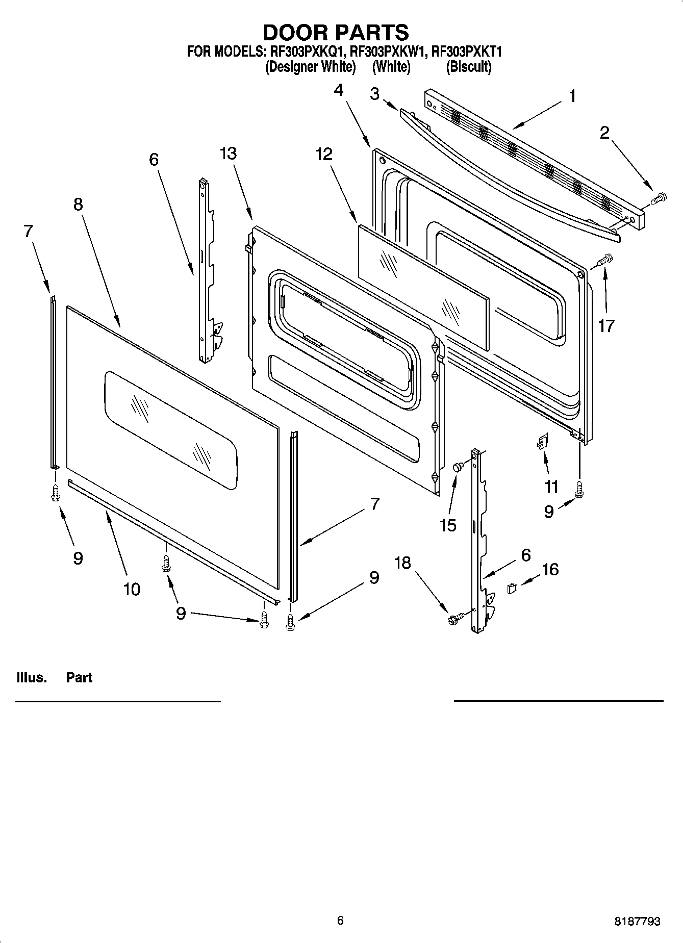 05 - DOOR PARTS, MISCELLANEOUS PARTS