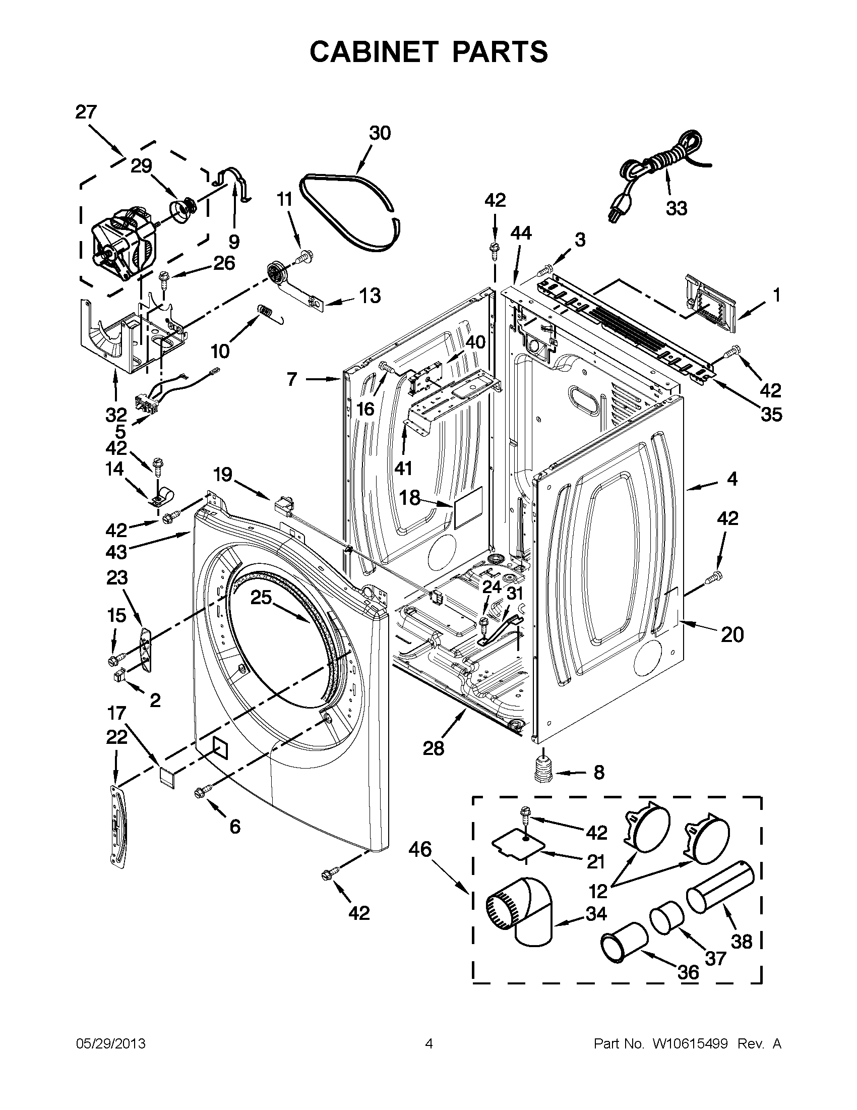 02 - CABINET PARTS
