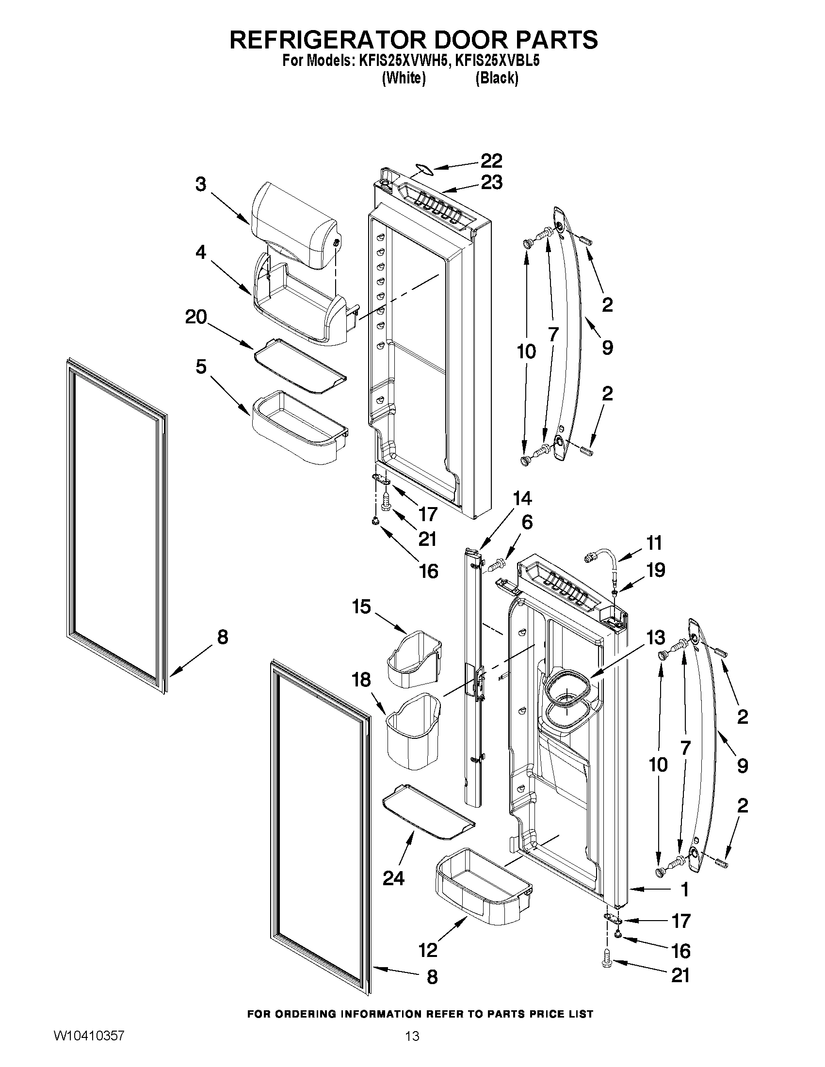 07 - REFRIGERATOR DOOR PARTS