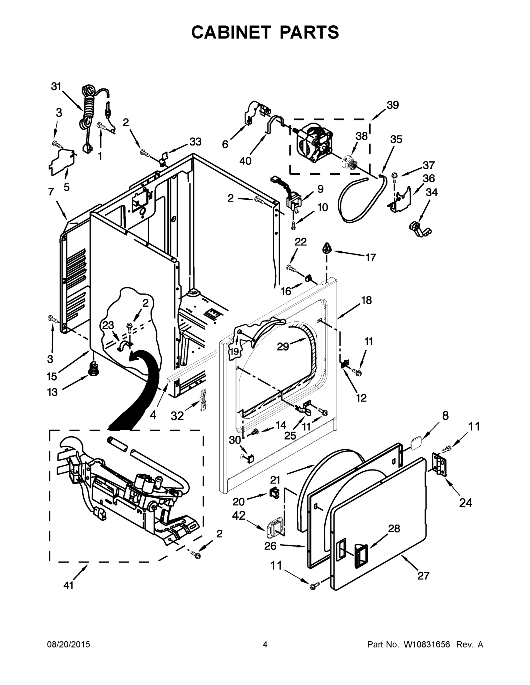 03 - CABINET PARTS