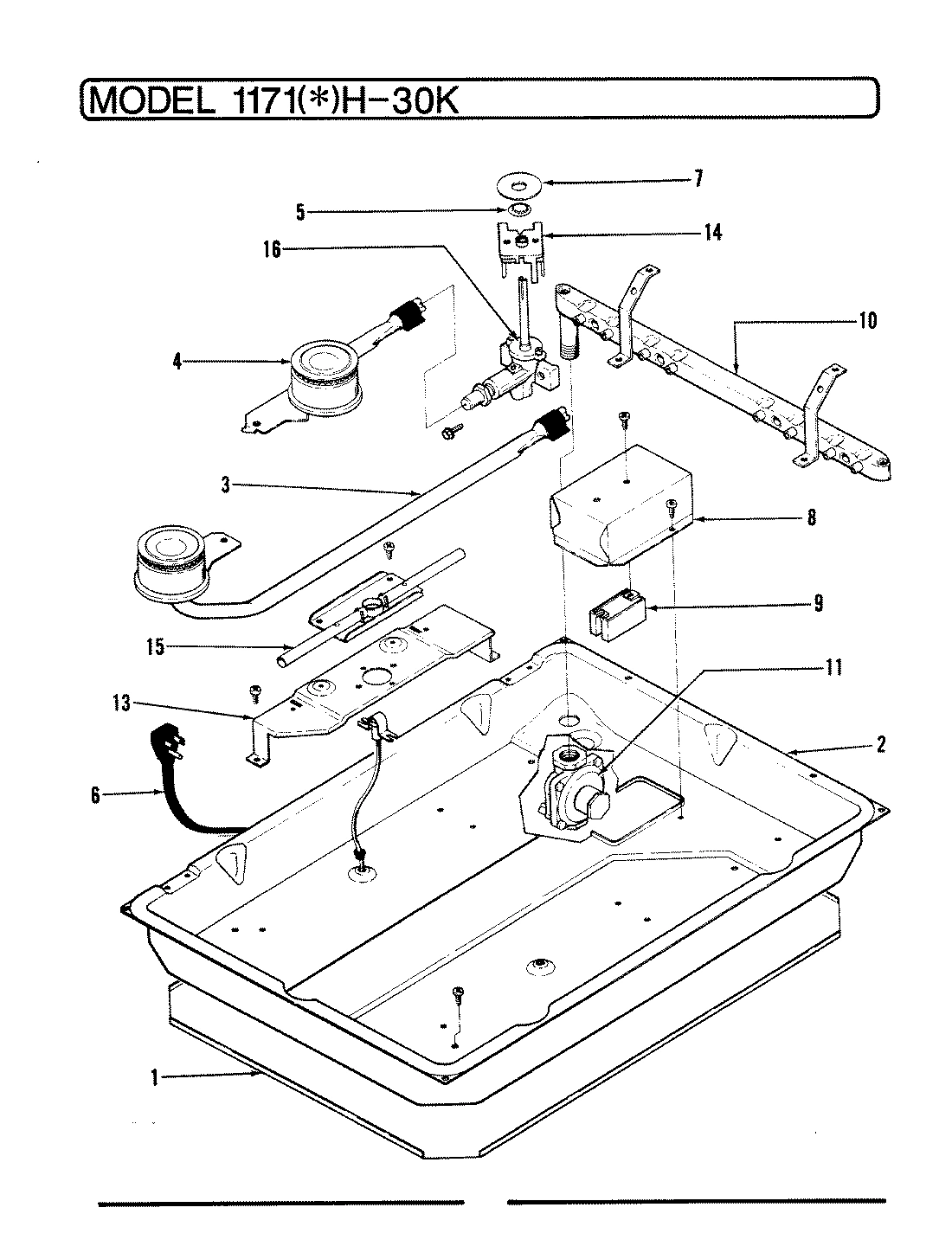 01 - BURNER BOX ASSY. (1171xH-30K)
