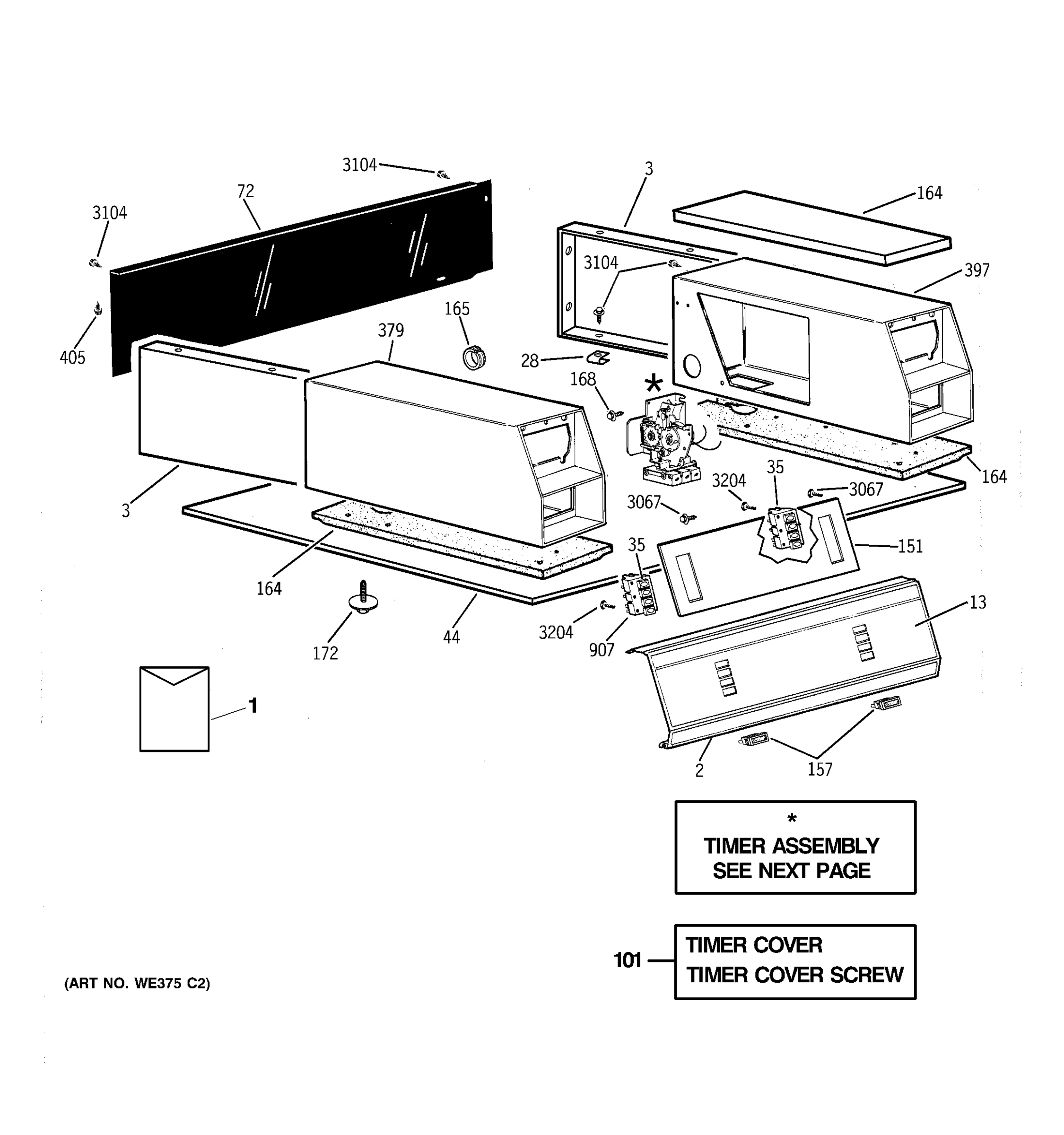 BACKSPLASH ASSEMBLY
