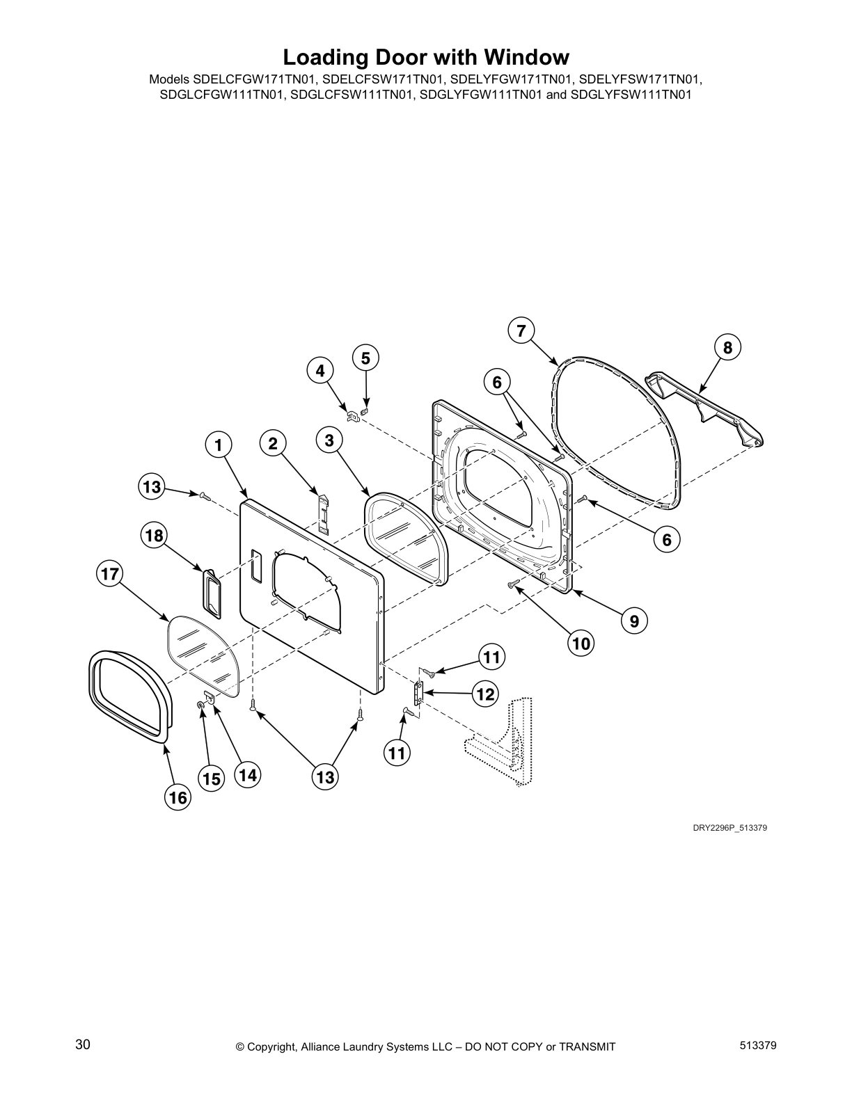 Loading Door with Window