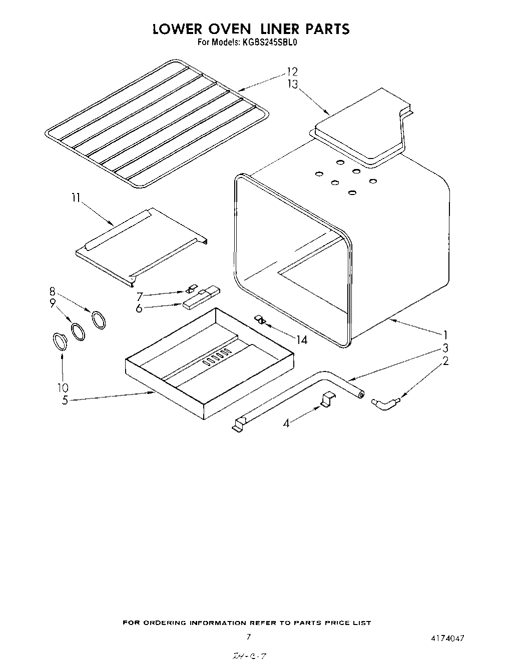 06 - LOWER OVEN LINER