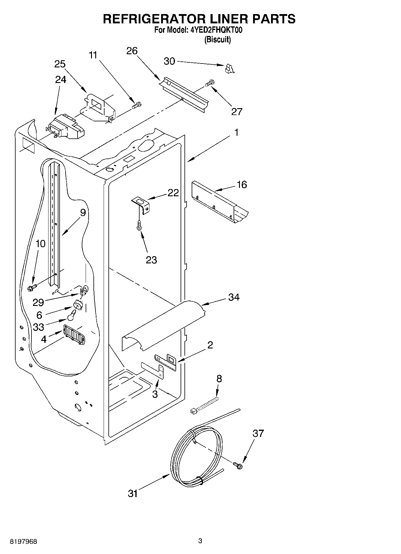 02 - REFRIGERATOR LINER