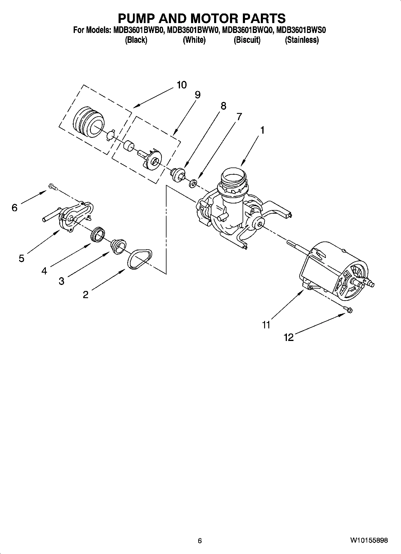 05 - PUMP AND MOTOR PARTS