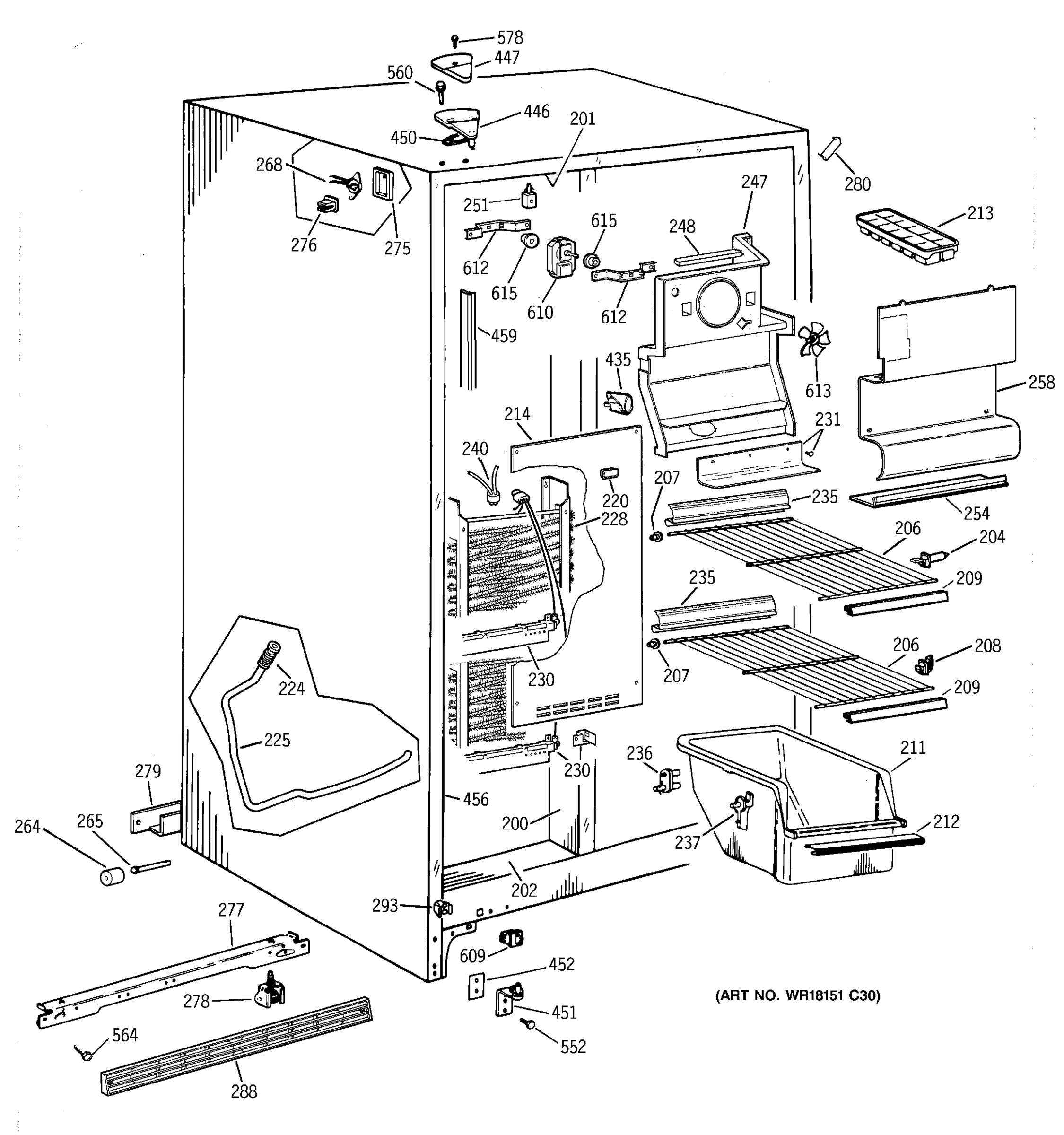 FREEZER SECTION