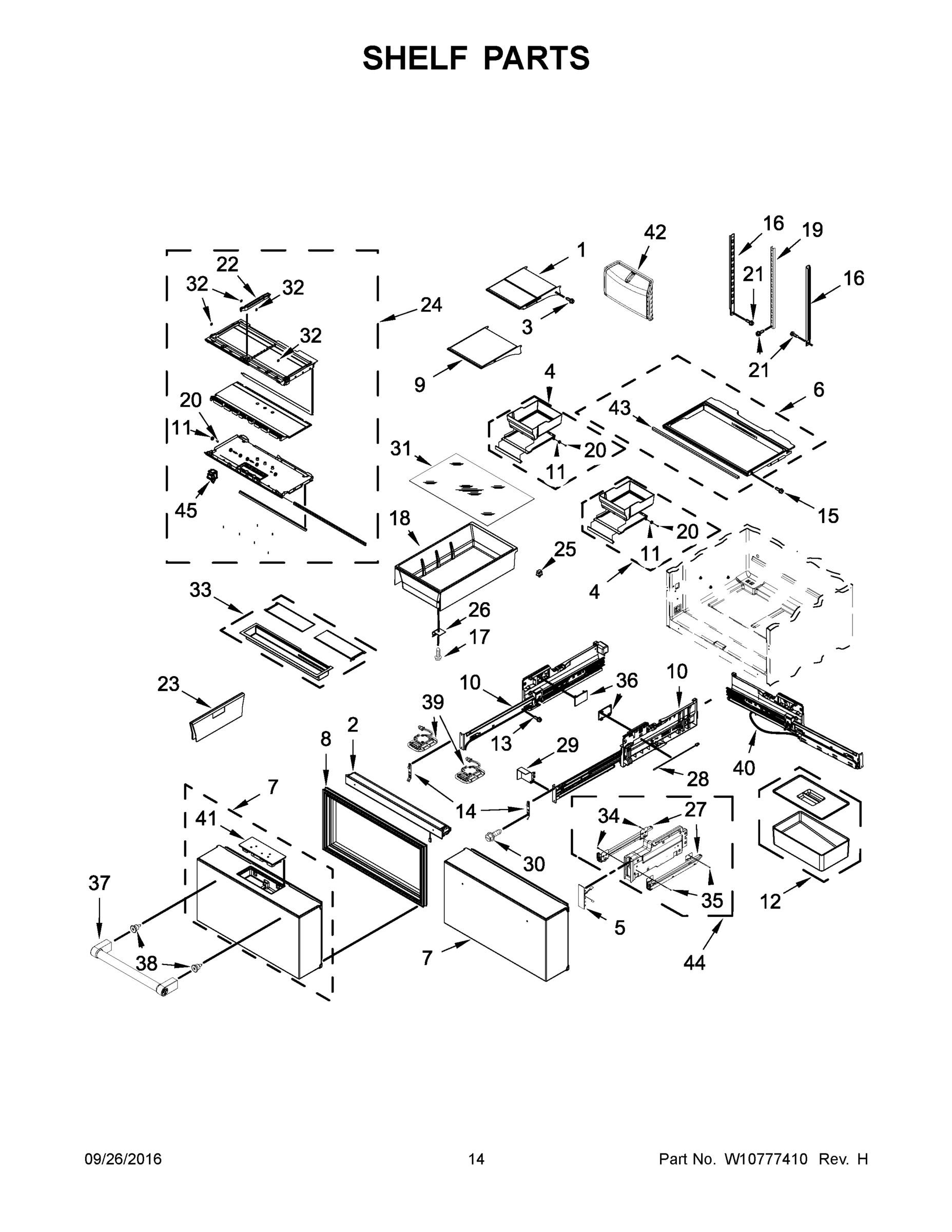 08 - SHELF PARTS