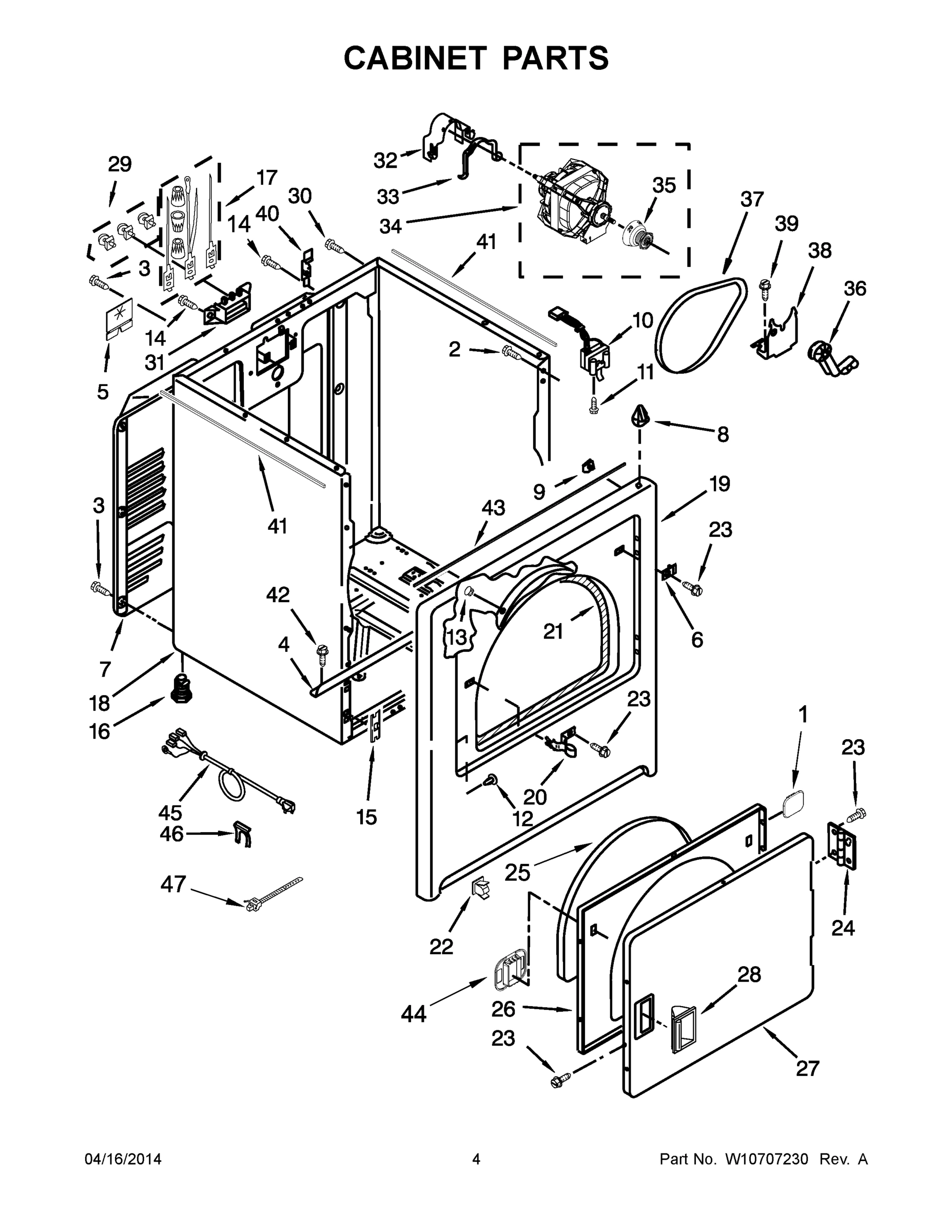 03 - CABINET PARTS