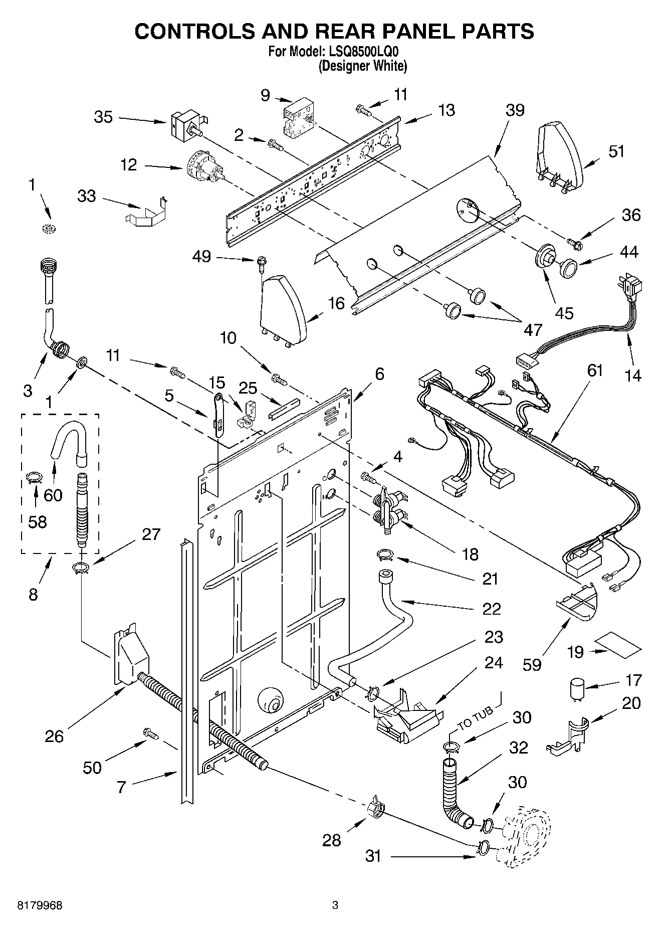 02 - CONTROLS AND REAR PANEL PARTS