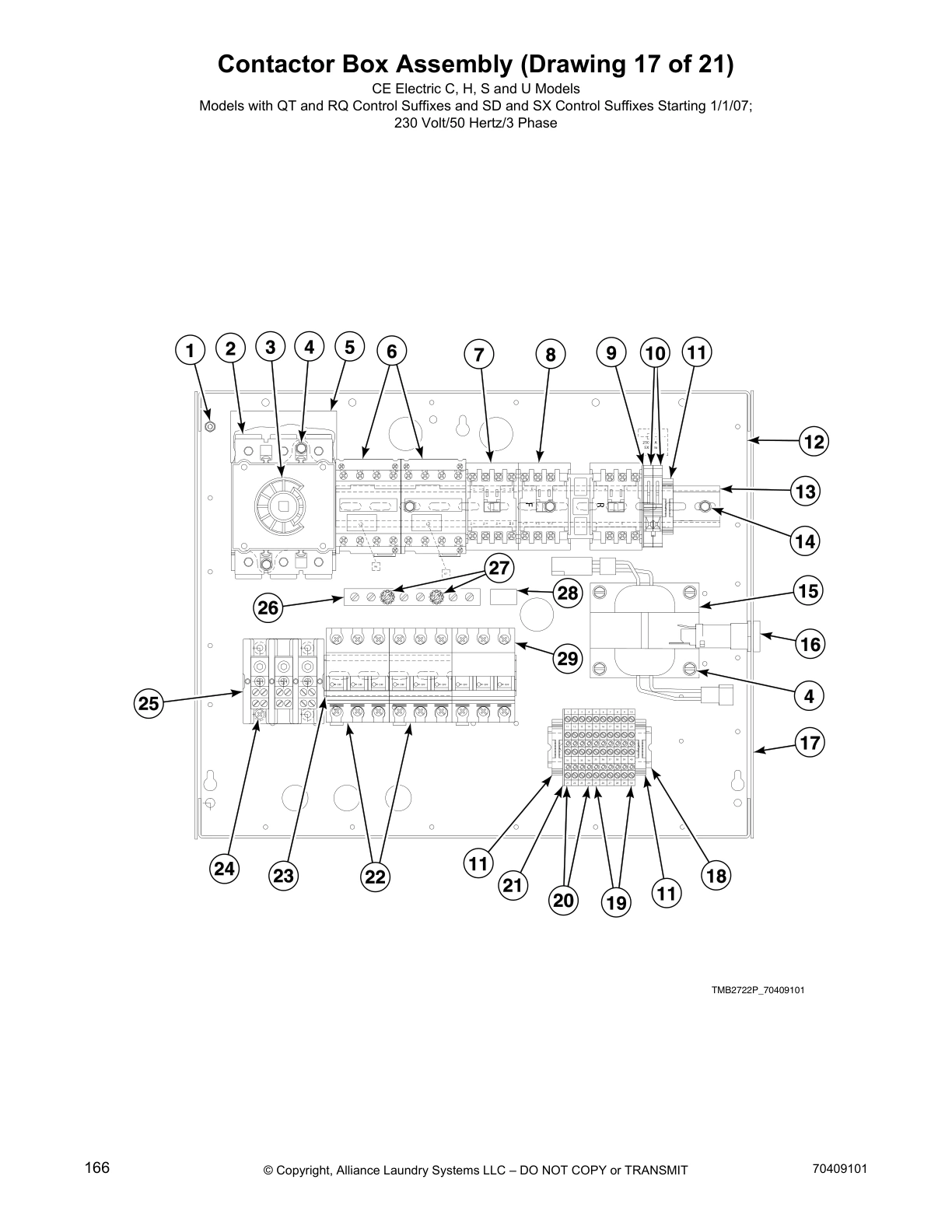 Contactor Box Assembly (Drawing 17 of 21)