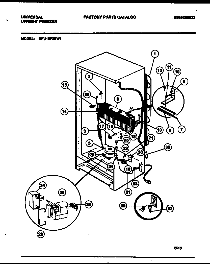 05 - SYSTEM AND AUTOMATIC DEFROST PARTS