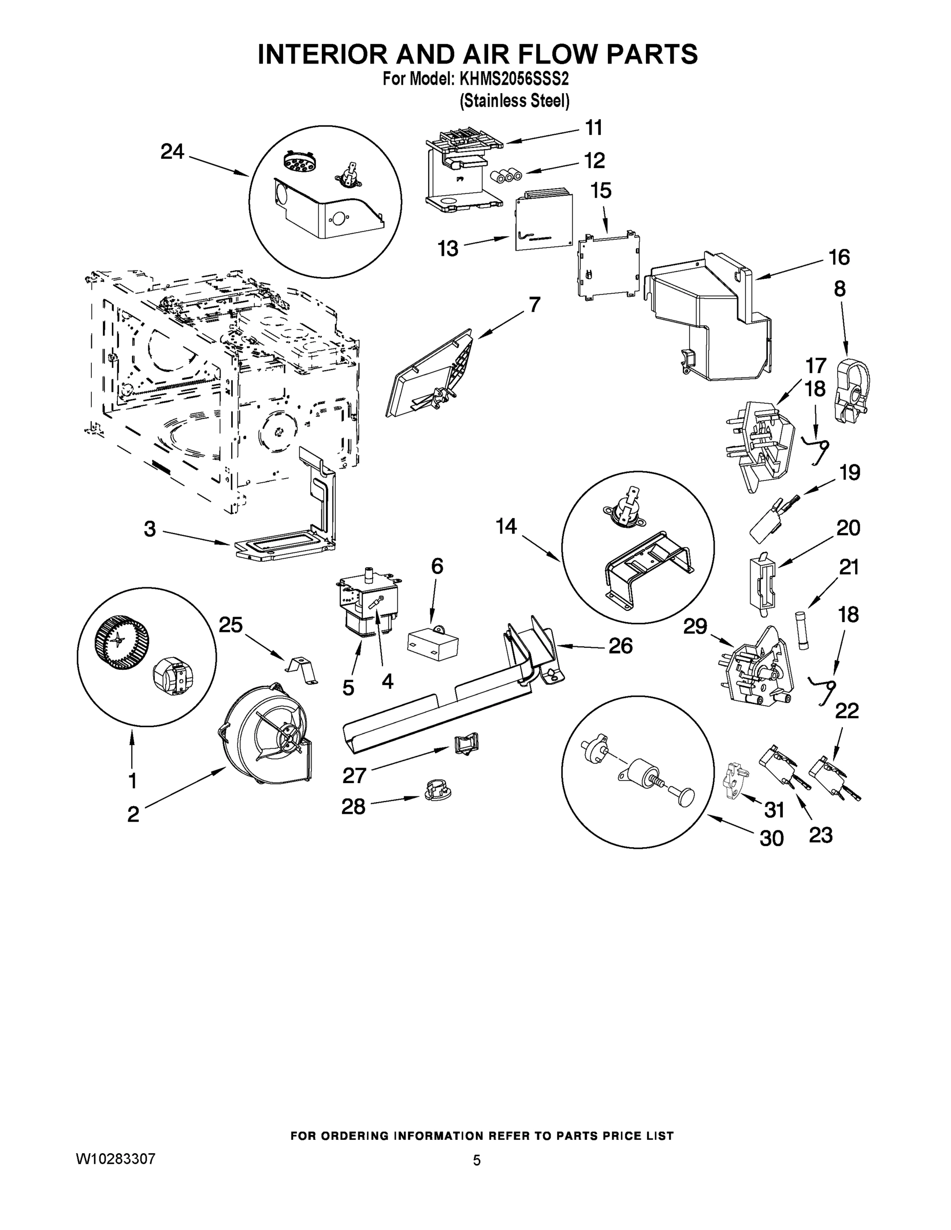 04 - INTERIOR AND AIR FLOW PARTS