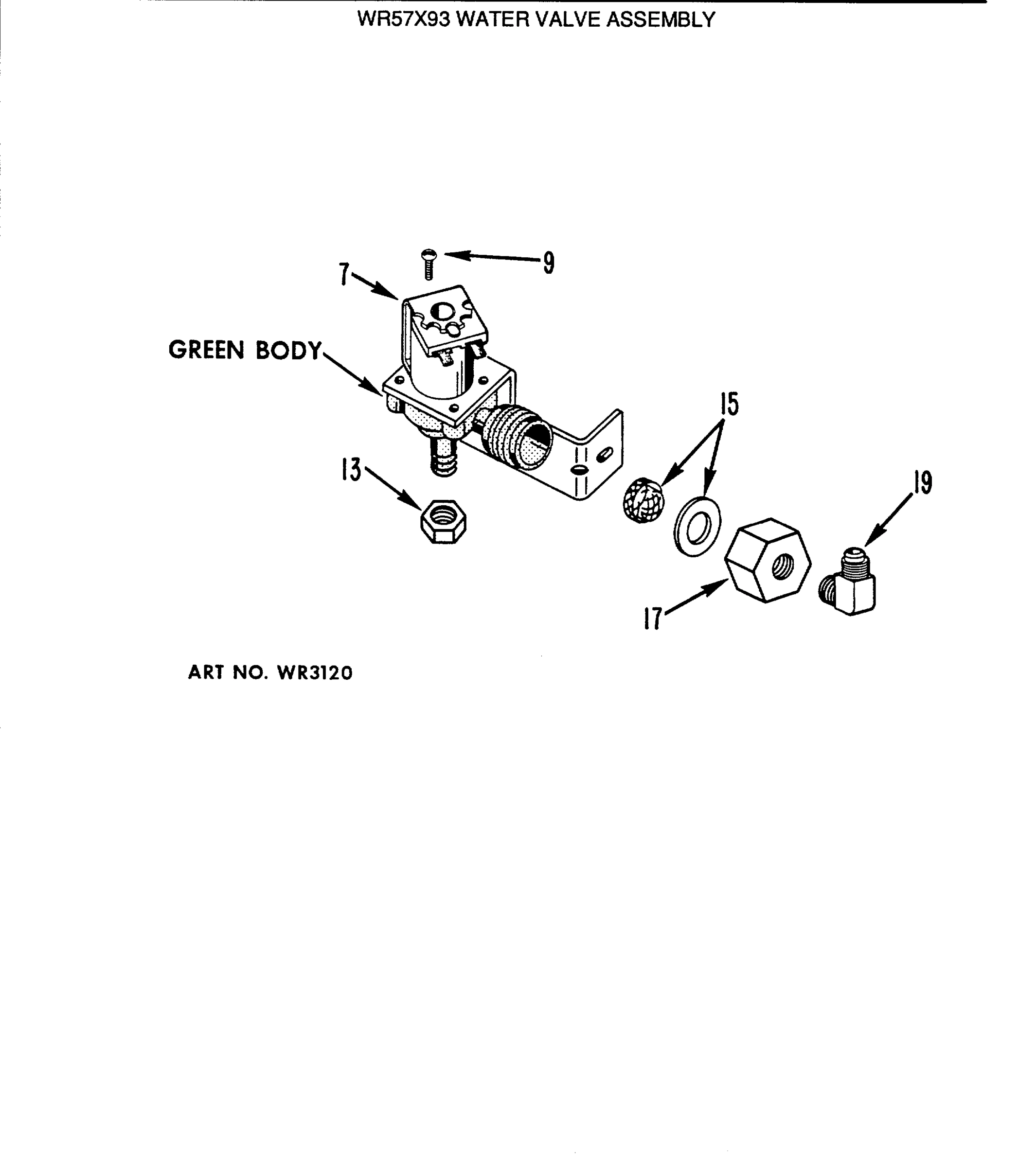 WATER VALVE ASSEMBLY