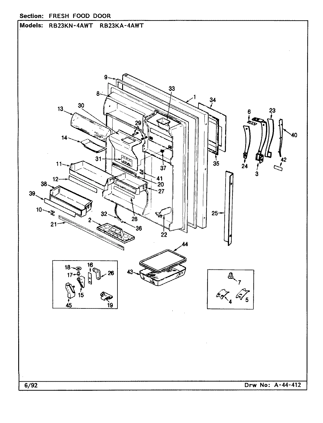 04 - FRESH FOOD DOOR