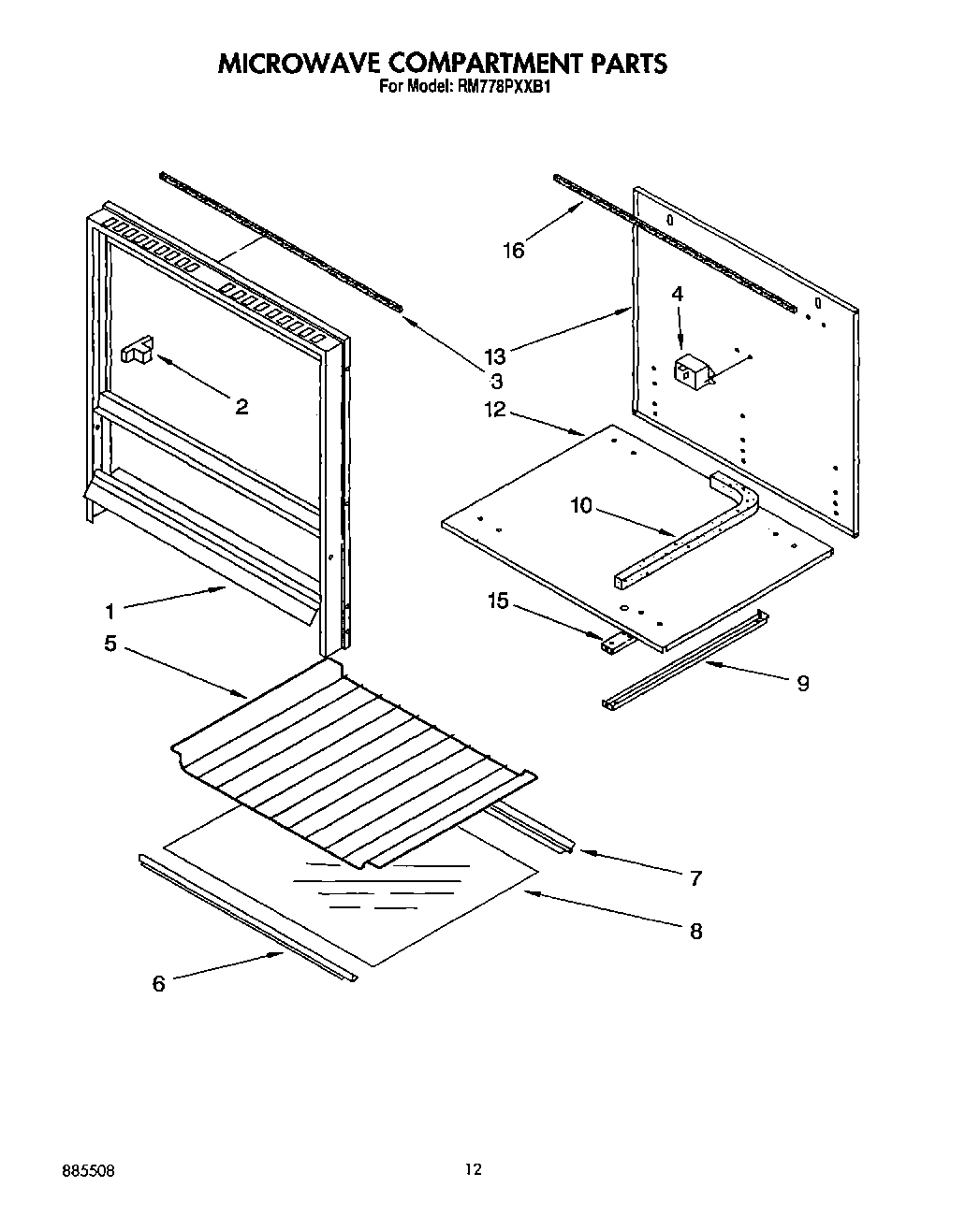 09 - MICROWAVE COMPARTMENT