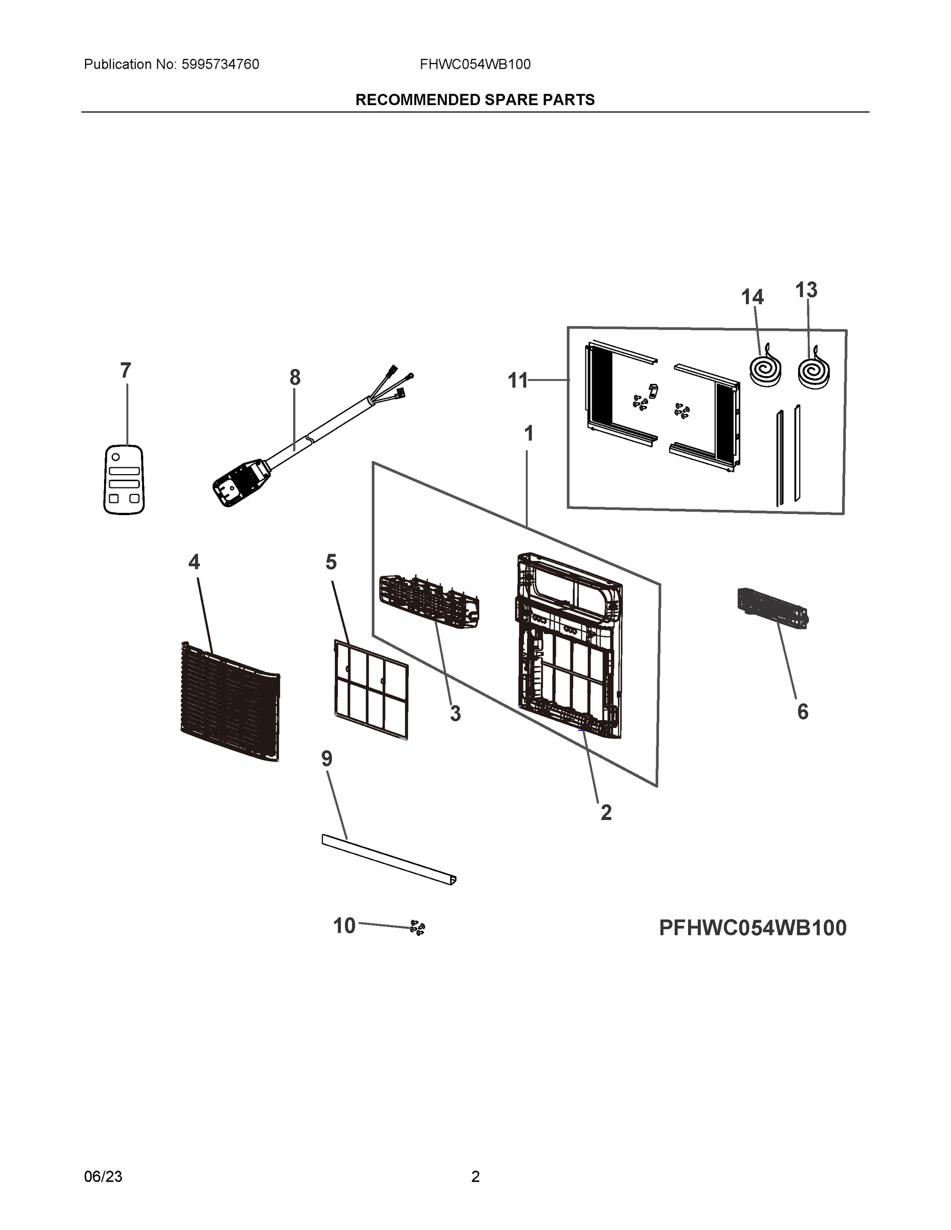 02 - RECOMMENDED SPARE PARTS