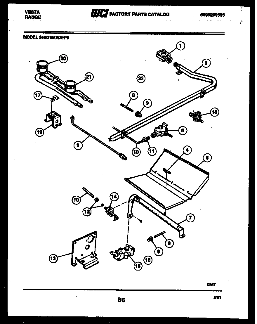 05 - BURNER, MANIFOLD AND GAS CONTROL