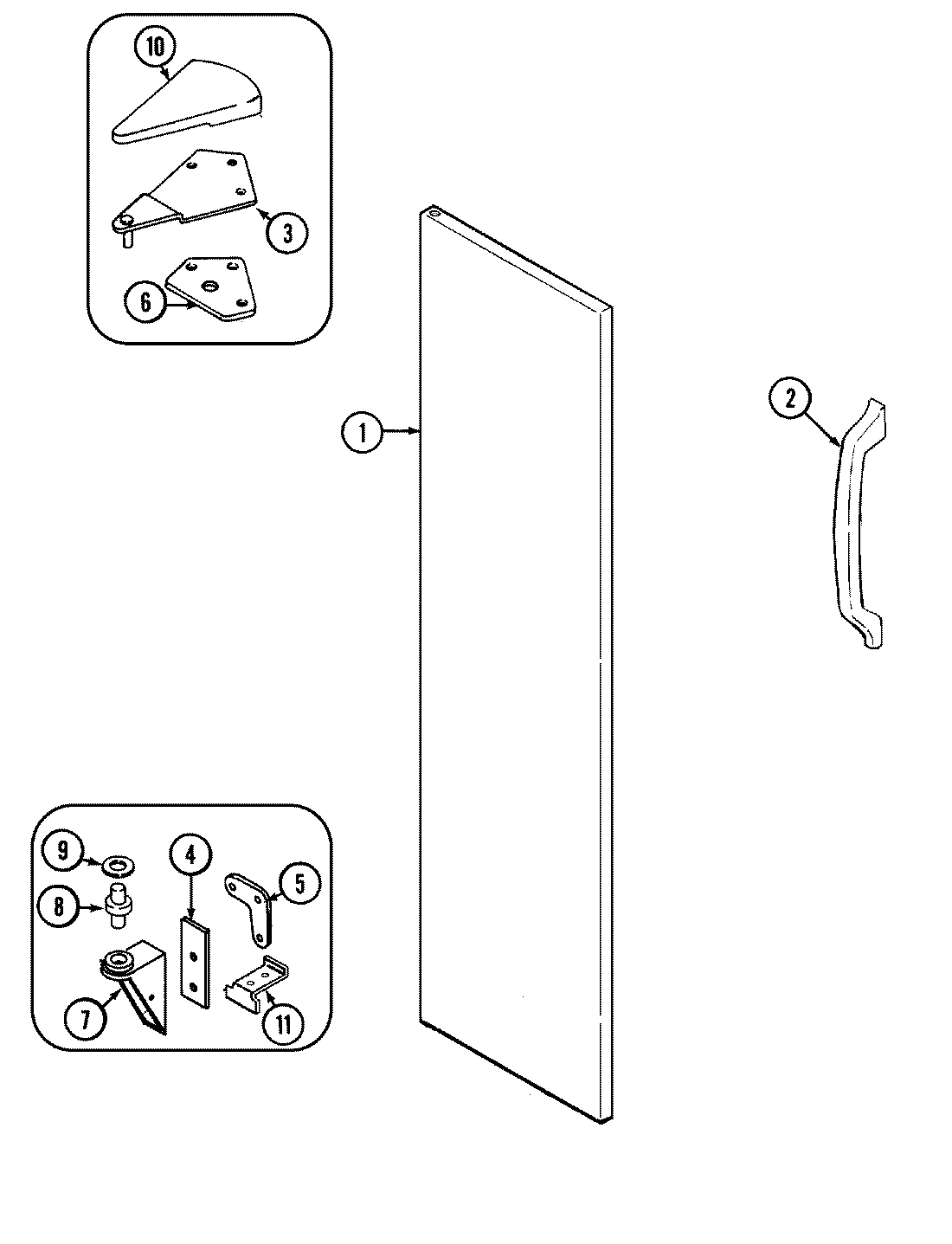 03 - FREEZER OUTER DOOR