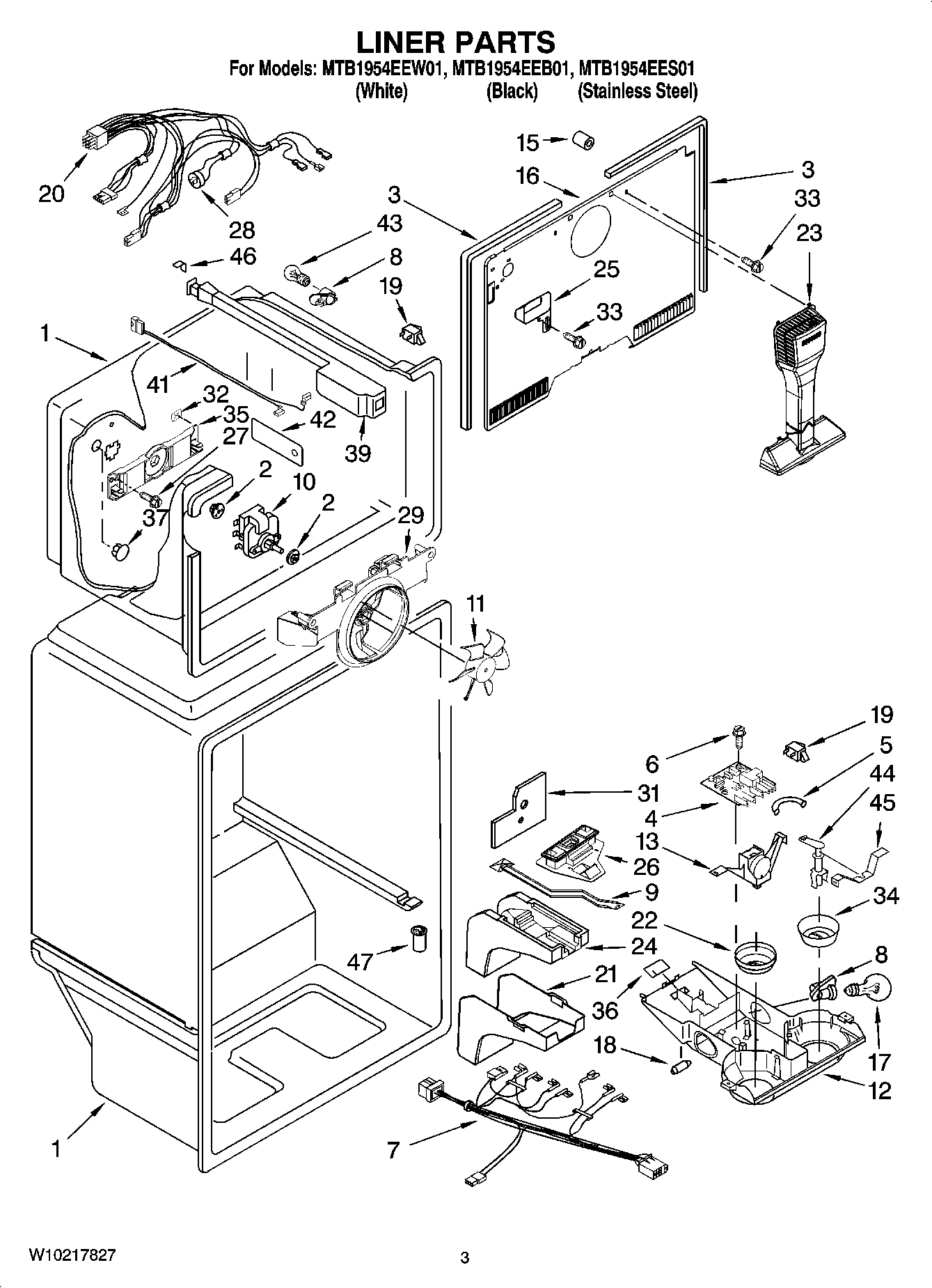 02 - LINER PARTS