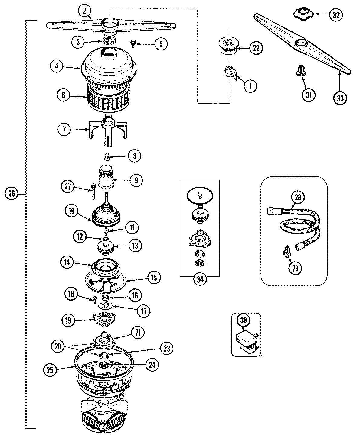 04 - PUMP & MOTOR (DWU5902AAM)