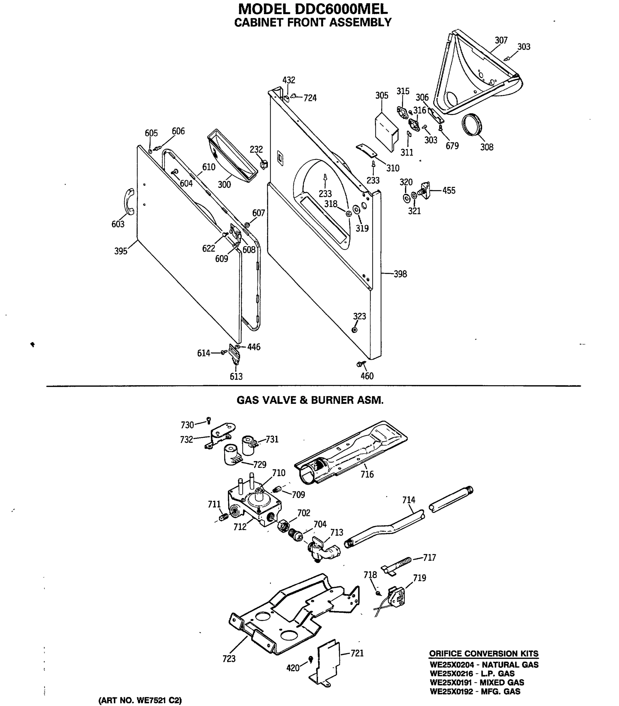 CABINET FRONT ASSEMBLY