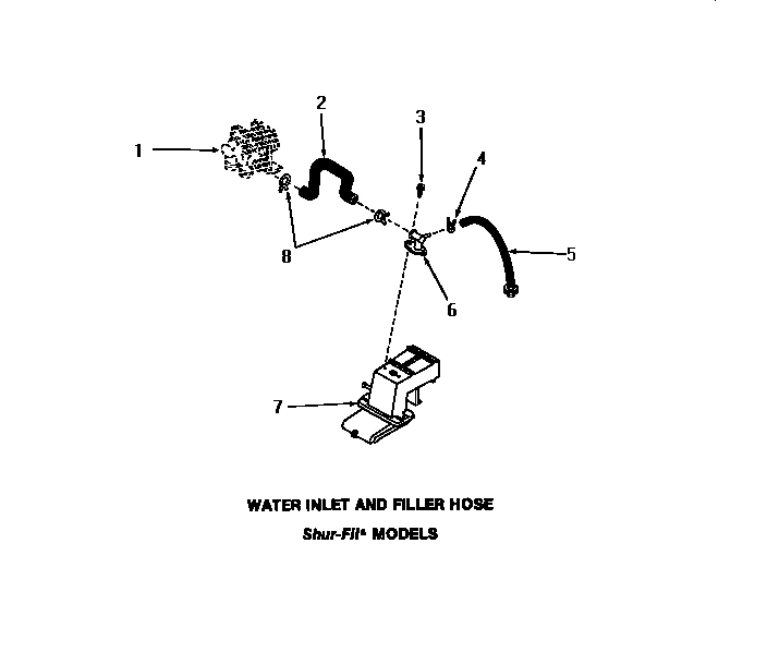 21 - WATER INLET & FILLER HOSE