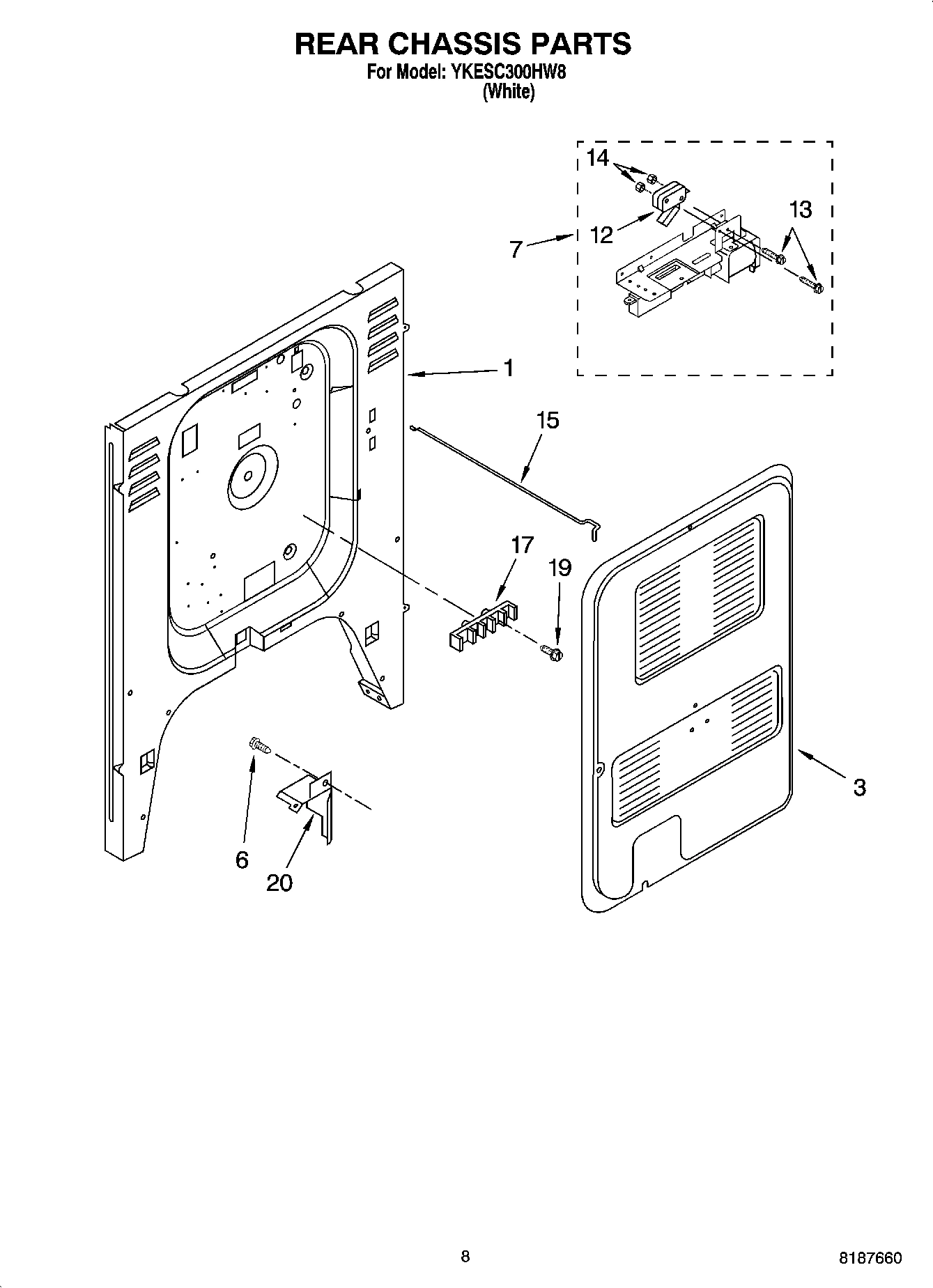 06 - REAR CHASSIS PARTS, MISCELLANEOUS PARTS
