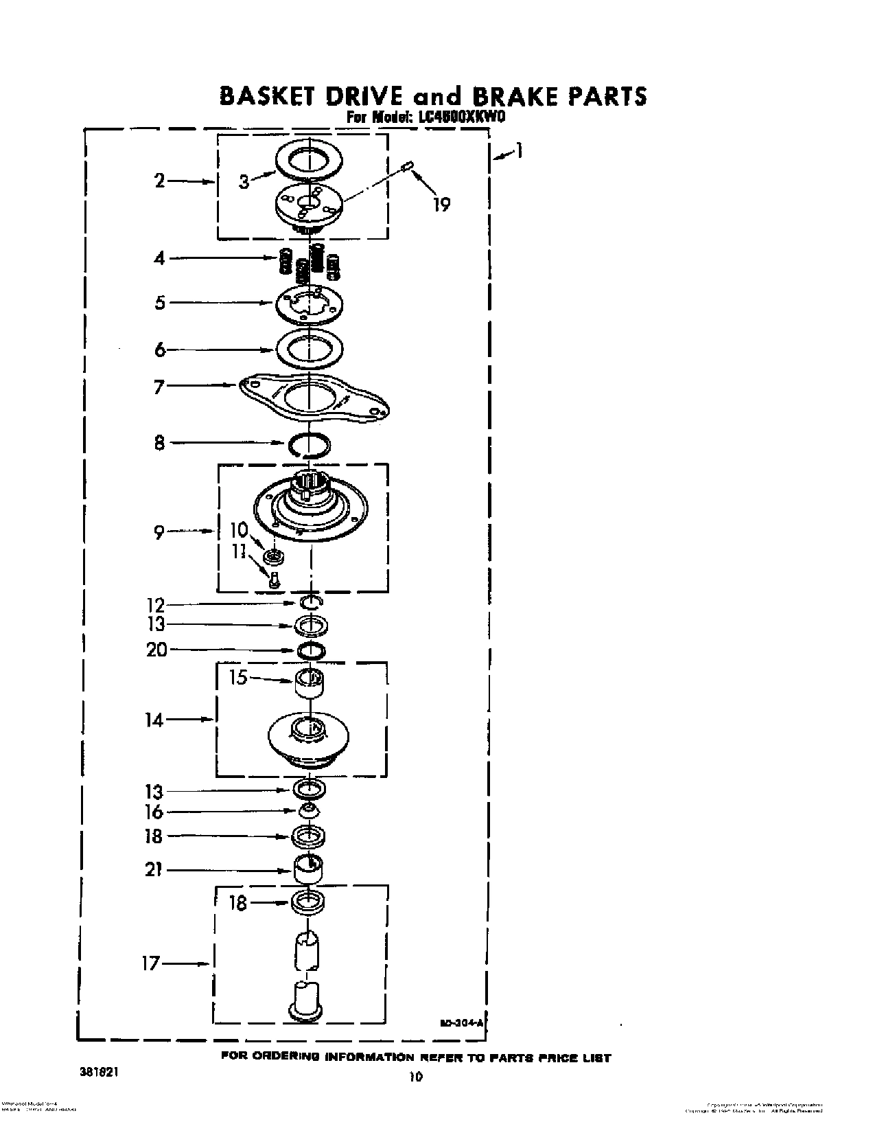 09 - BASKET DRIVE AND BRAKE