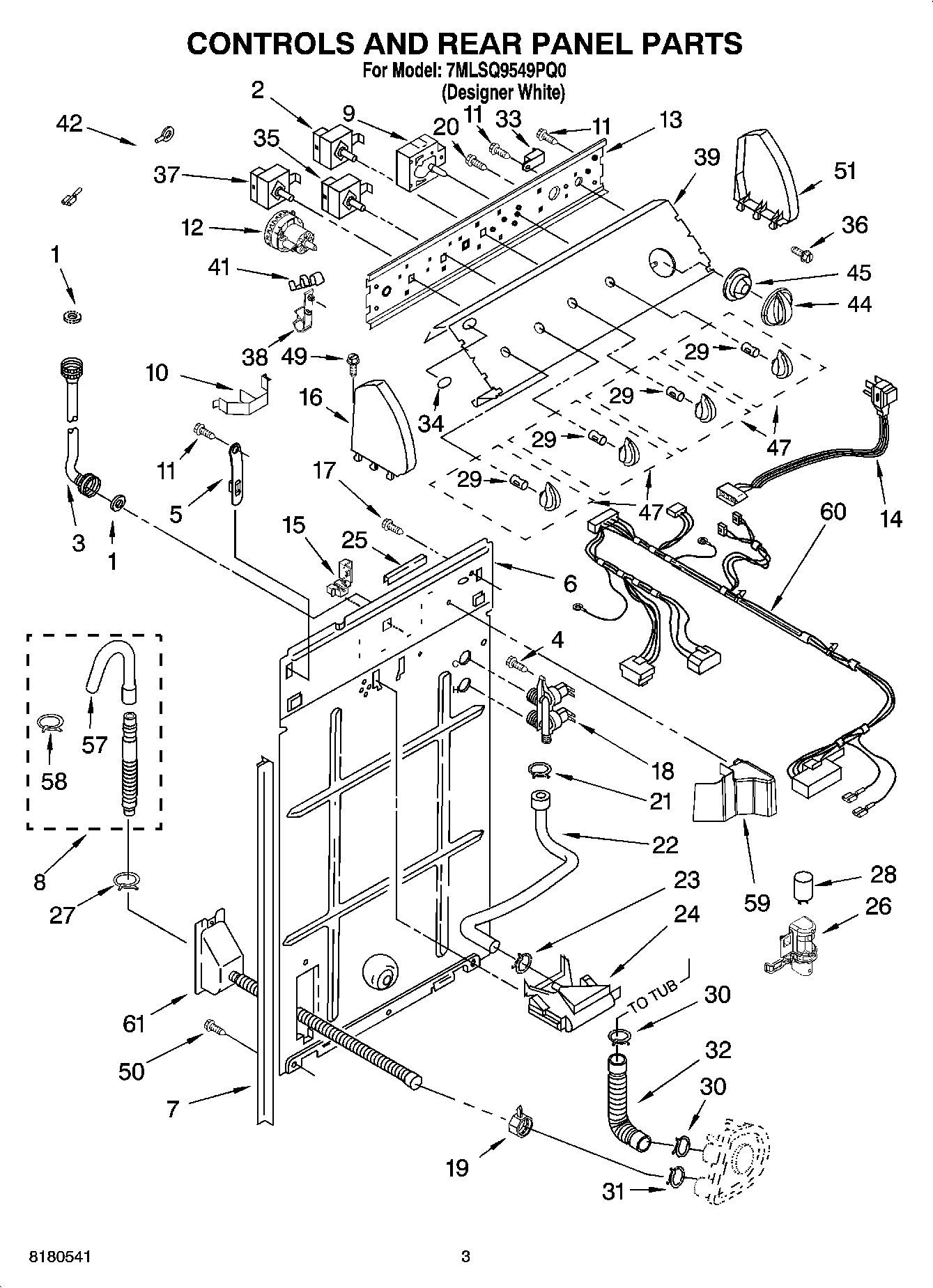 02 - CONTROLS AND REAR PANEL PARTS