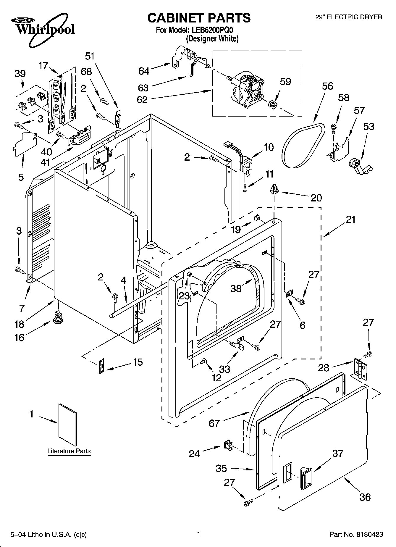 01 - CABINET PARTS