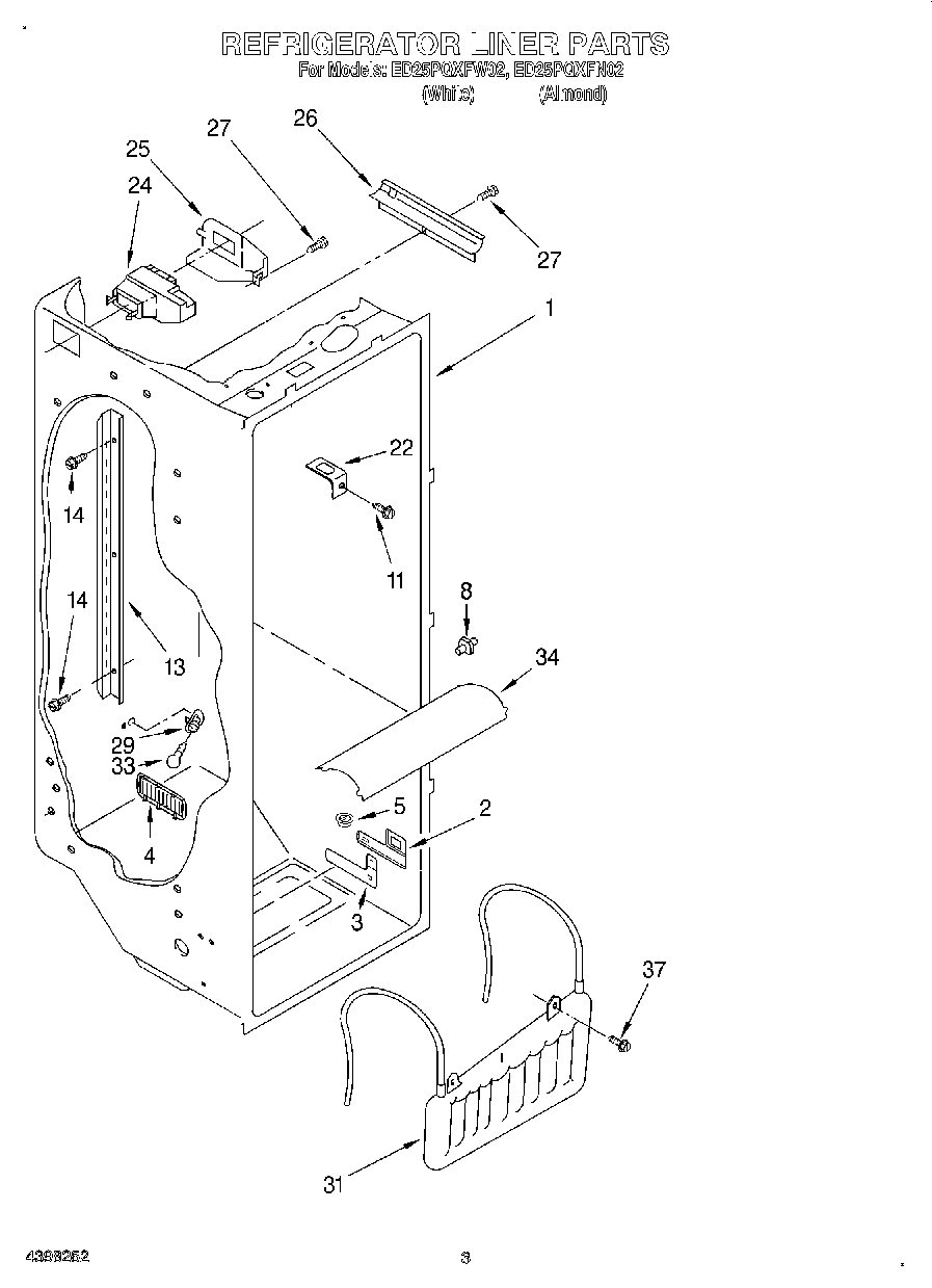 02 - REFRIGERATOR LINER