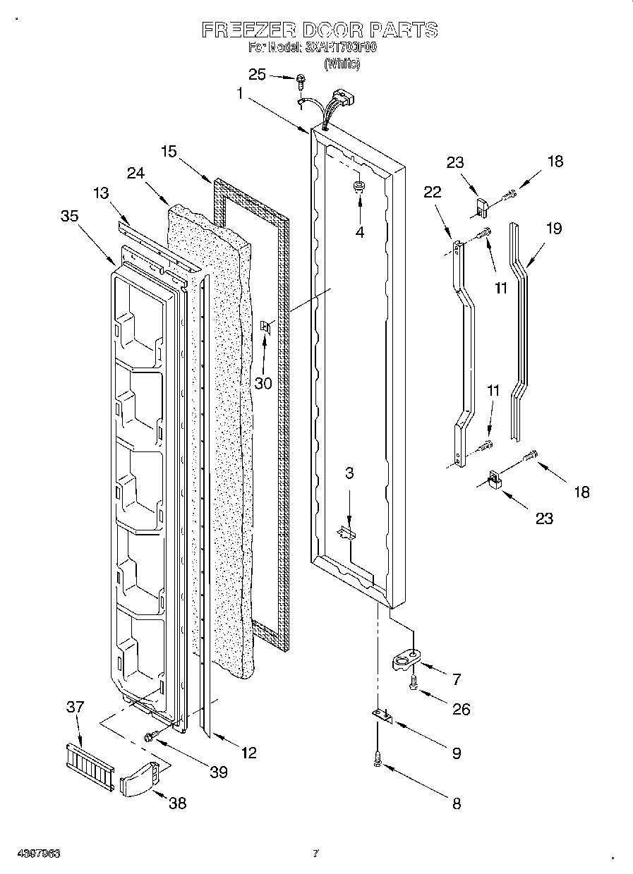 05 - FREEZER DOOR