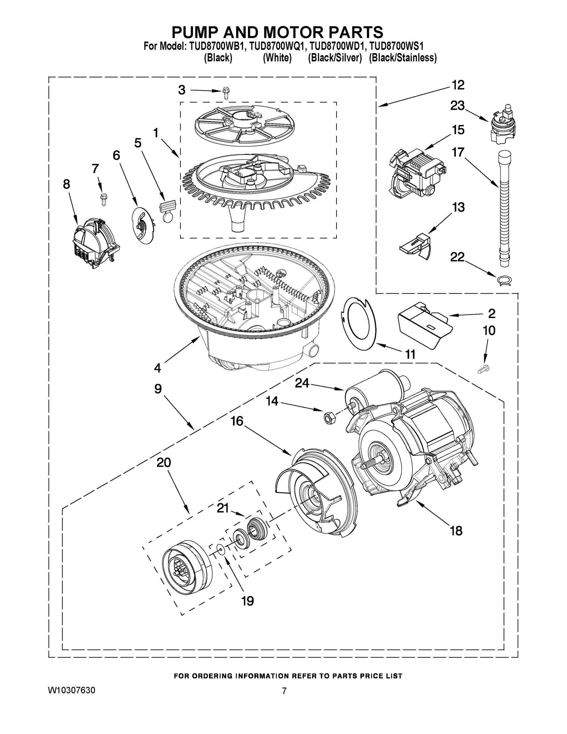 06 - PUMP AND MOTOR PARTS
