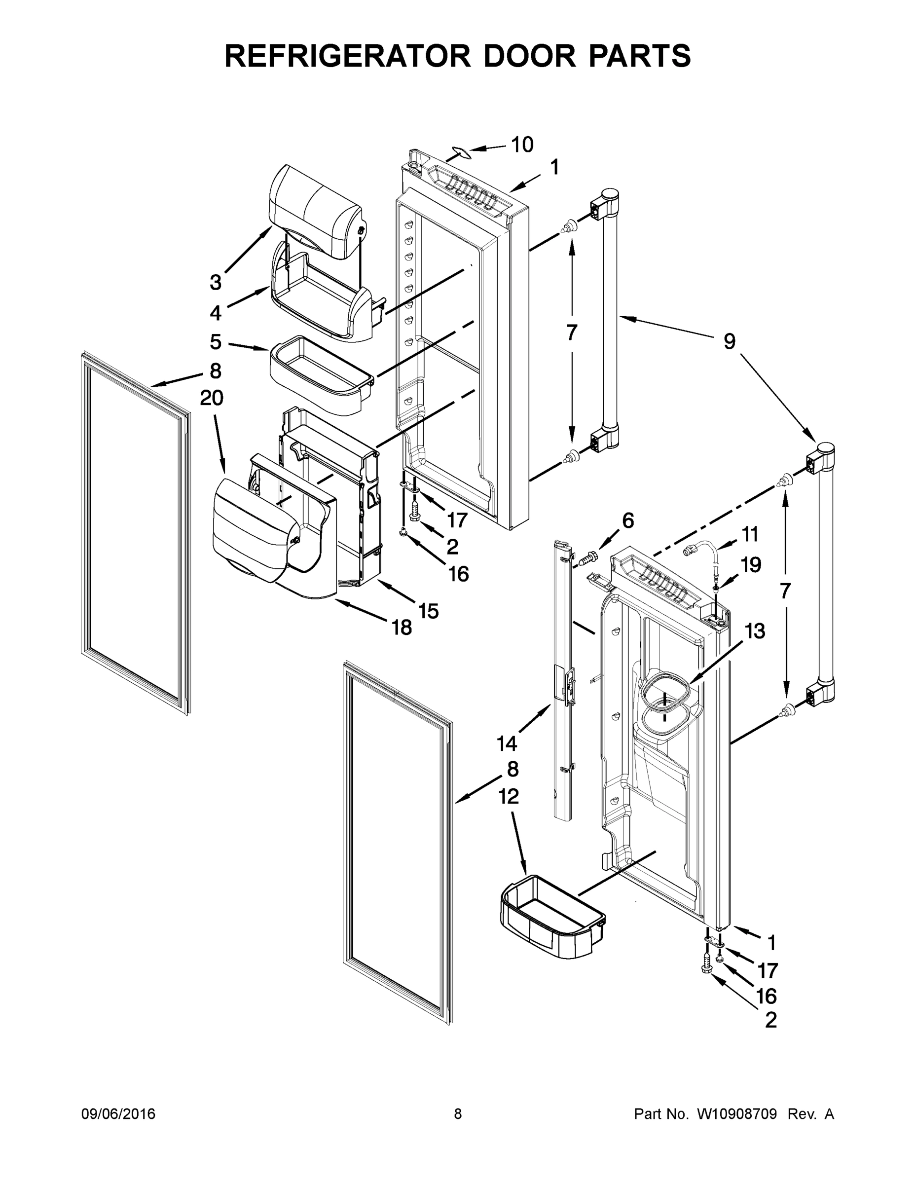 05 - REFRIGERATOR DOOR PARTS