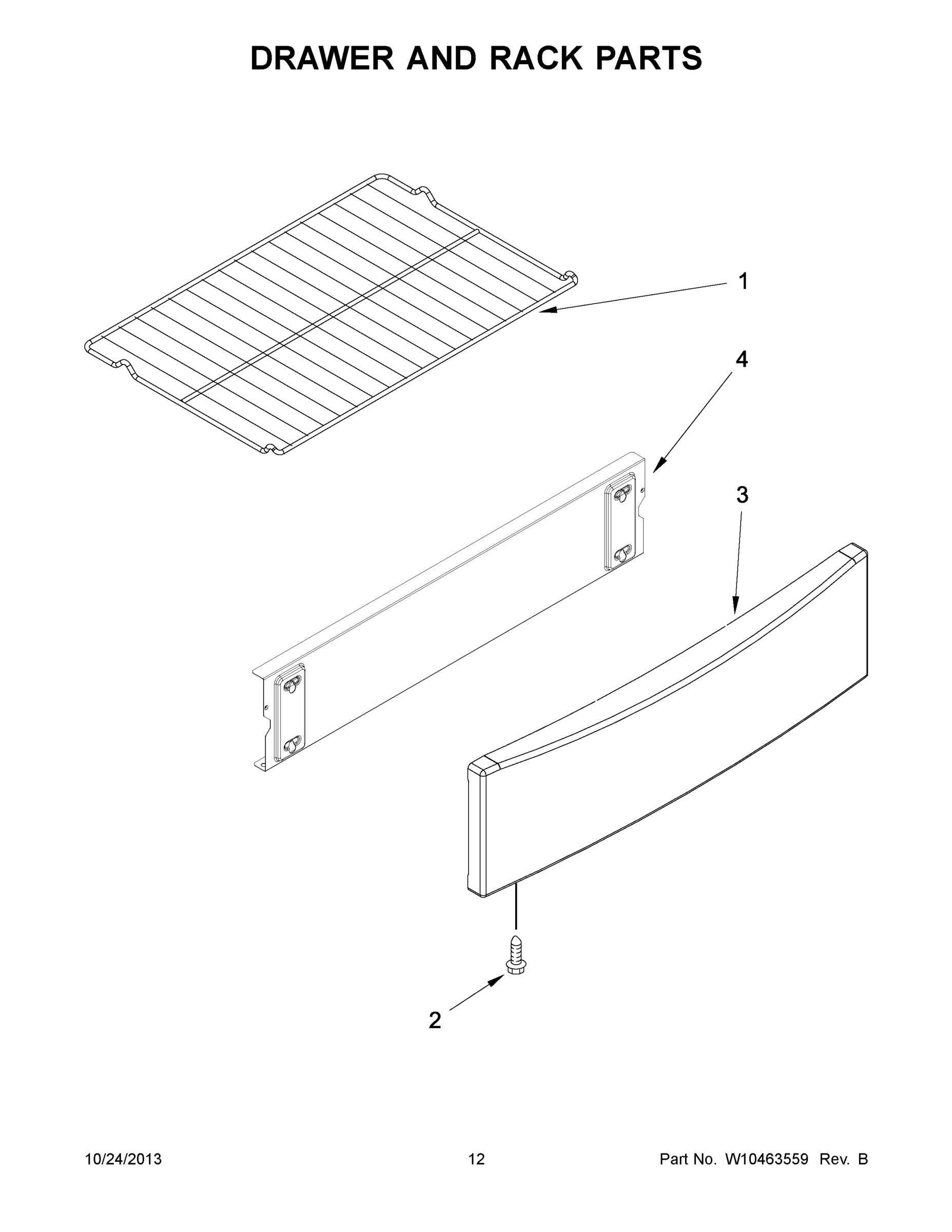 07 - DRAWER AND RACK PARTS