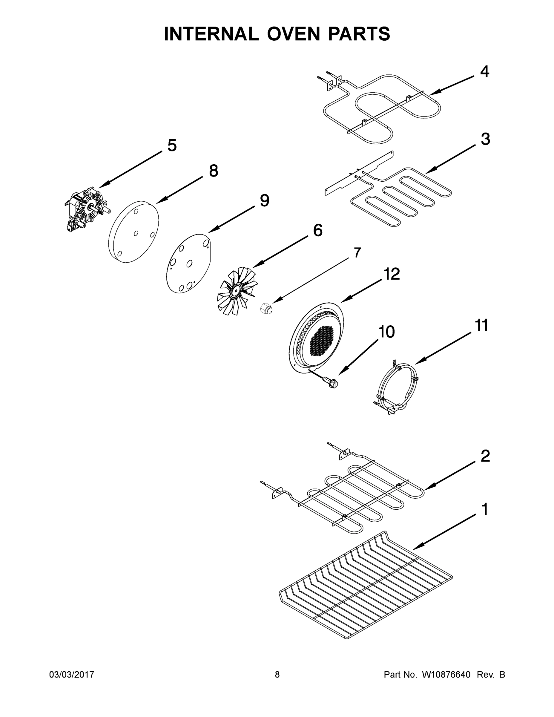 05 - INTERNAL OVEN PARTS