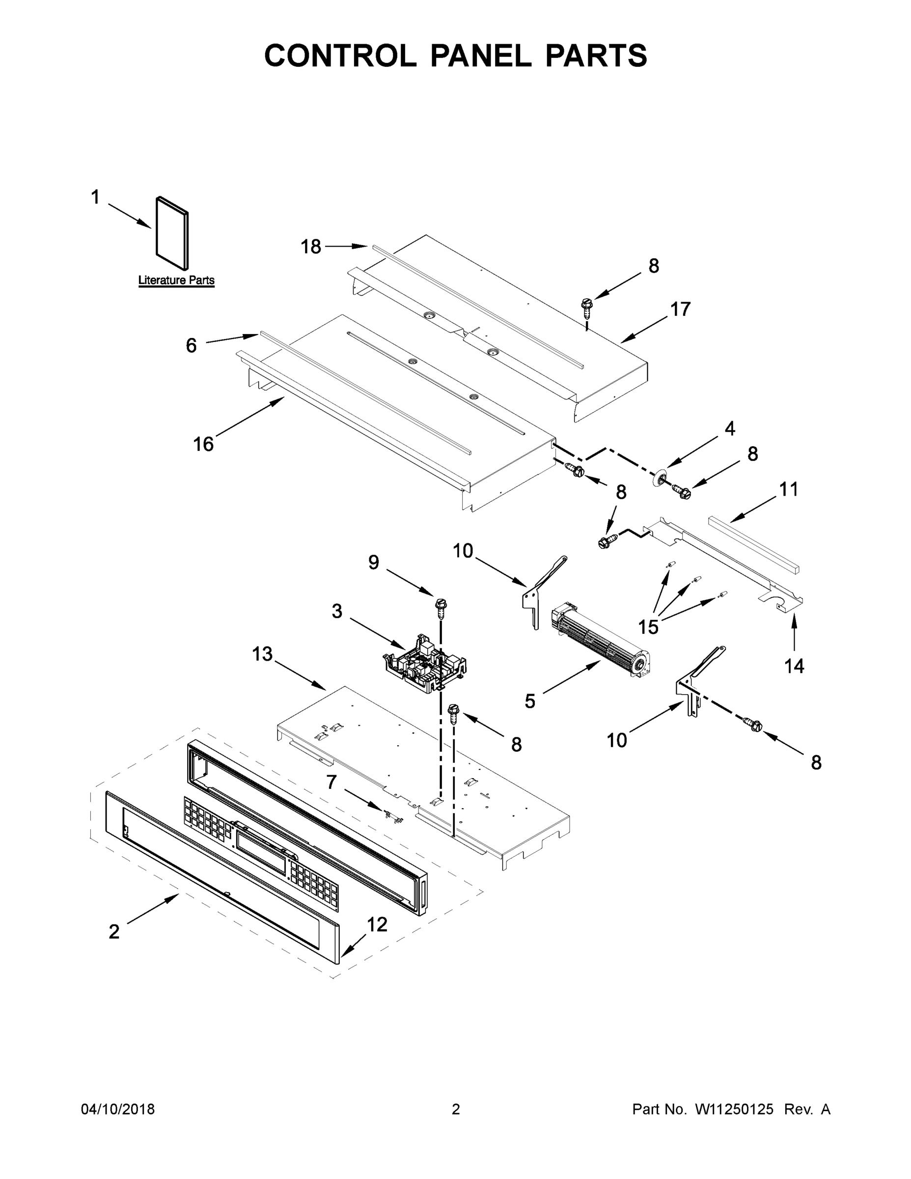 02 - CONTROL PANEL PARTS