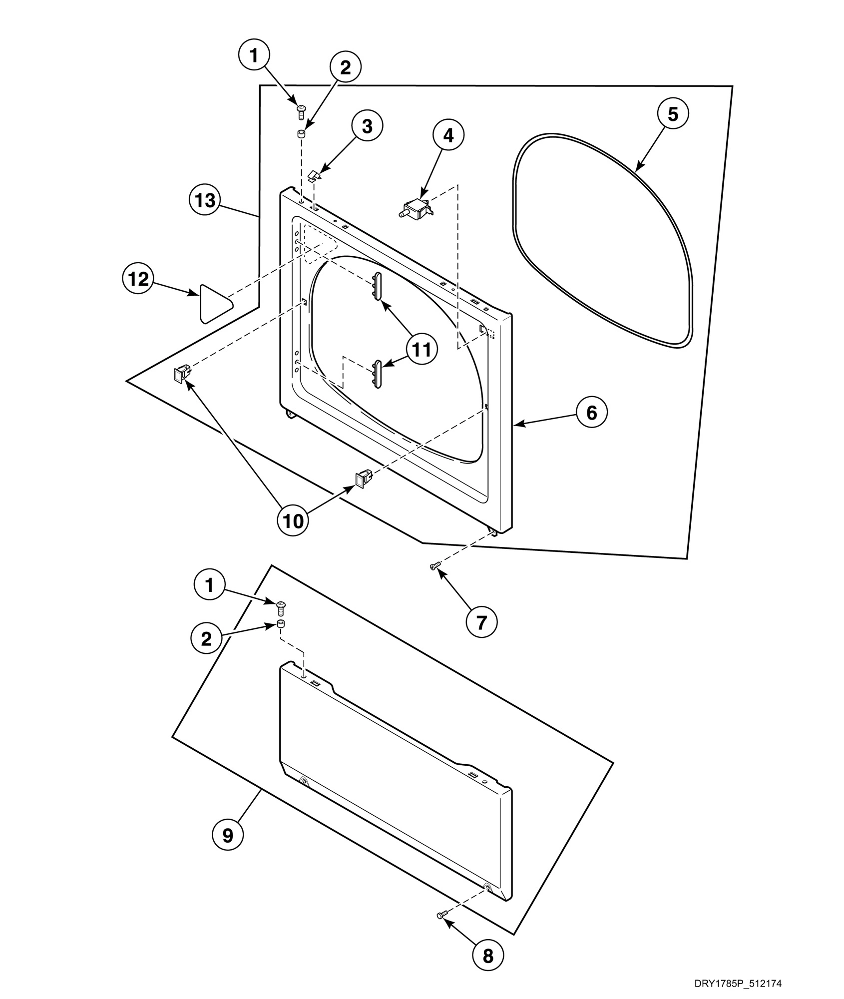 Access Panel, Front Panel and Seal