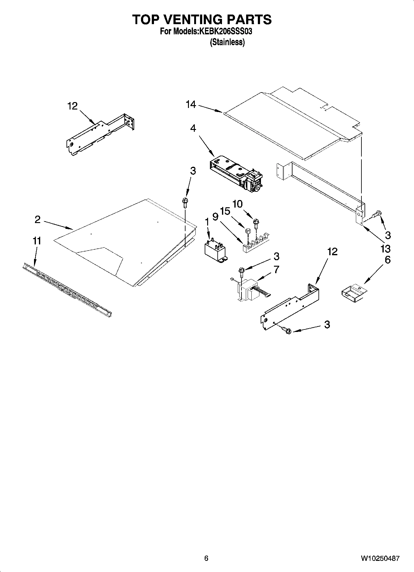 05 - TOP VENTING PARTS, OPTIONAL PARTS