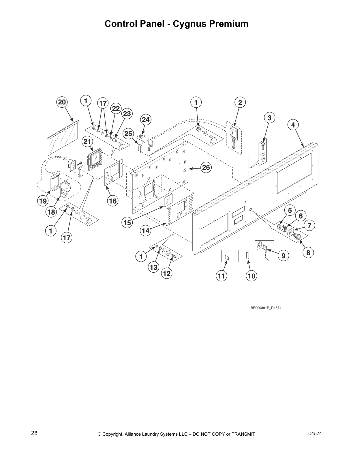 Control Panel - Cygnus Premium
