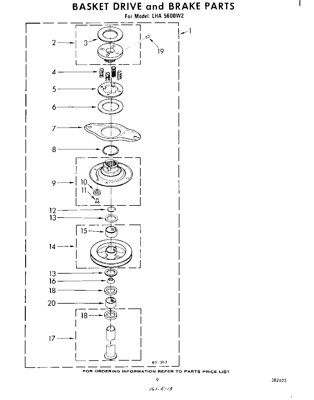 08 - BASKET DRIVE AND BRAKE