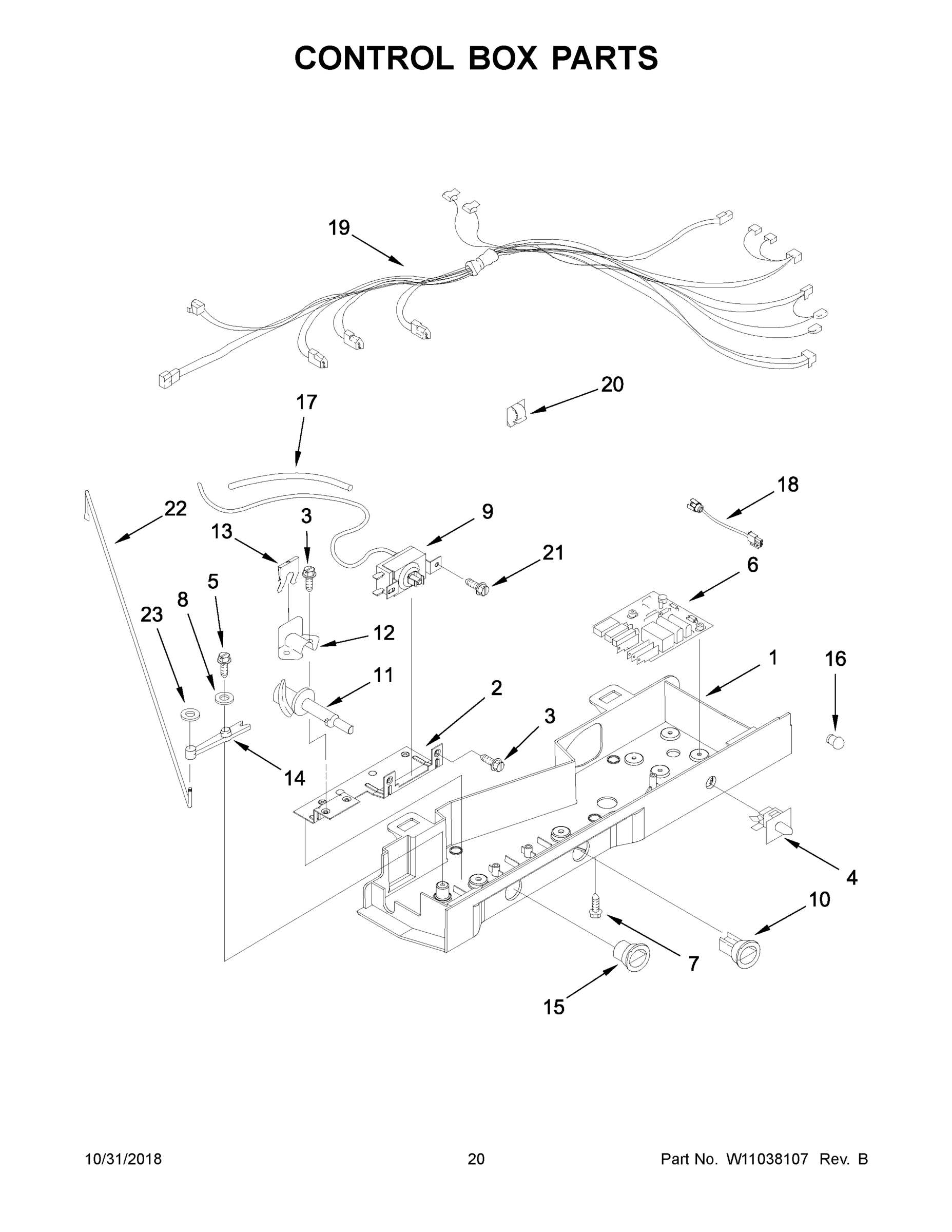 11 - CONTROL BOX PARTS