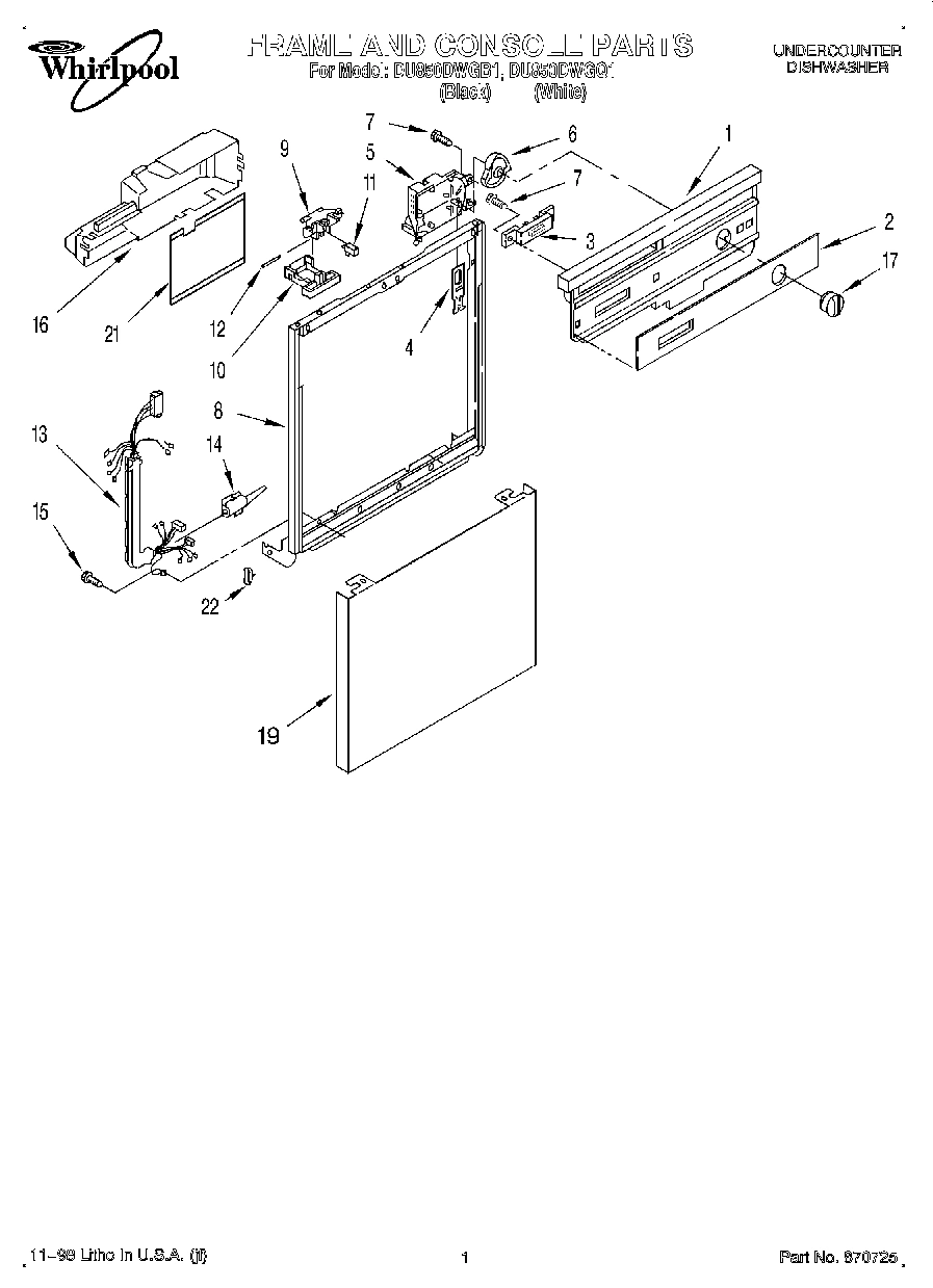 01 - FRAME AND CONSOLE