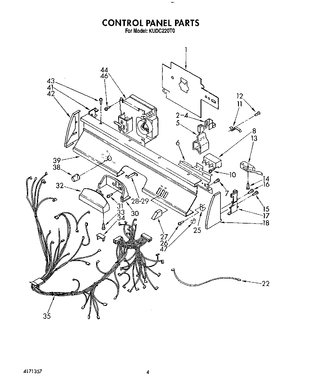 04 - CONTROL PANEL, LIT/OPTIONAL