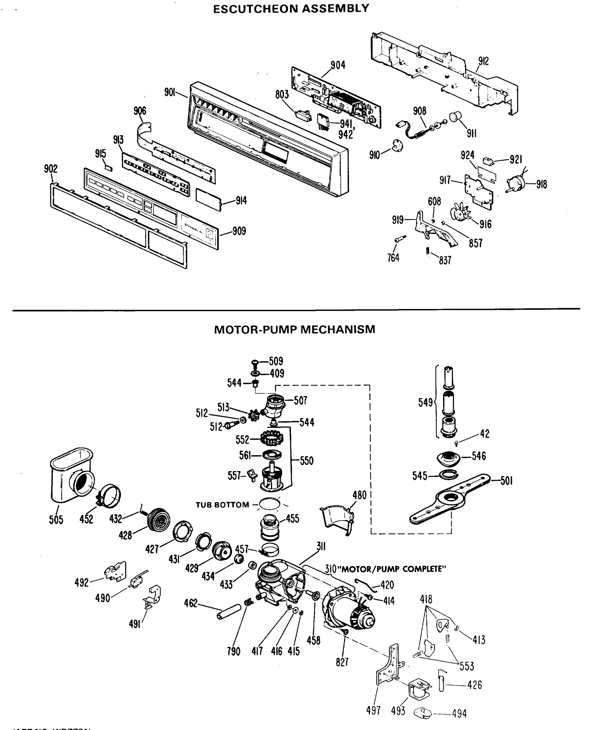 ESCUTCHEON ASSEMBLY