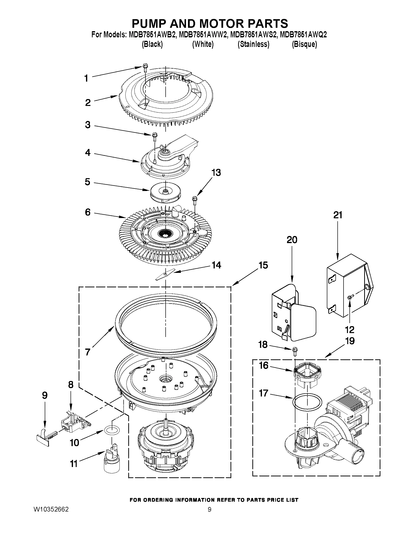 08 - PUMP AND MOTOR PARTS