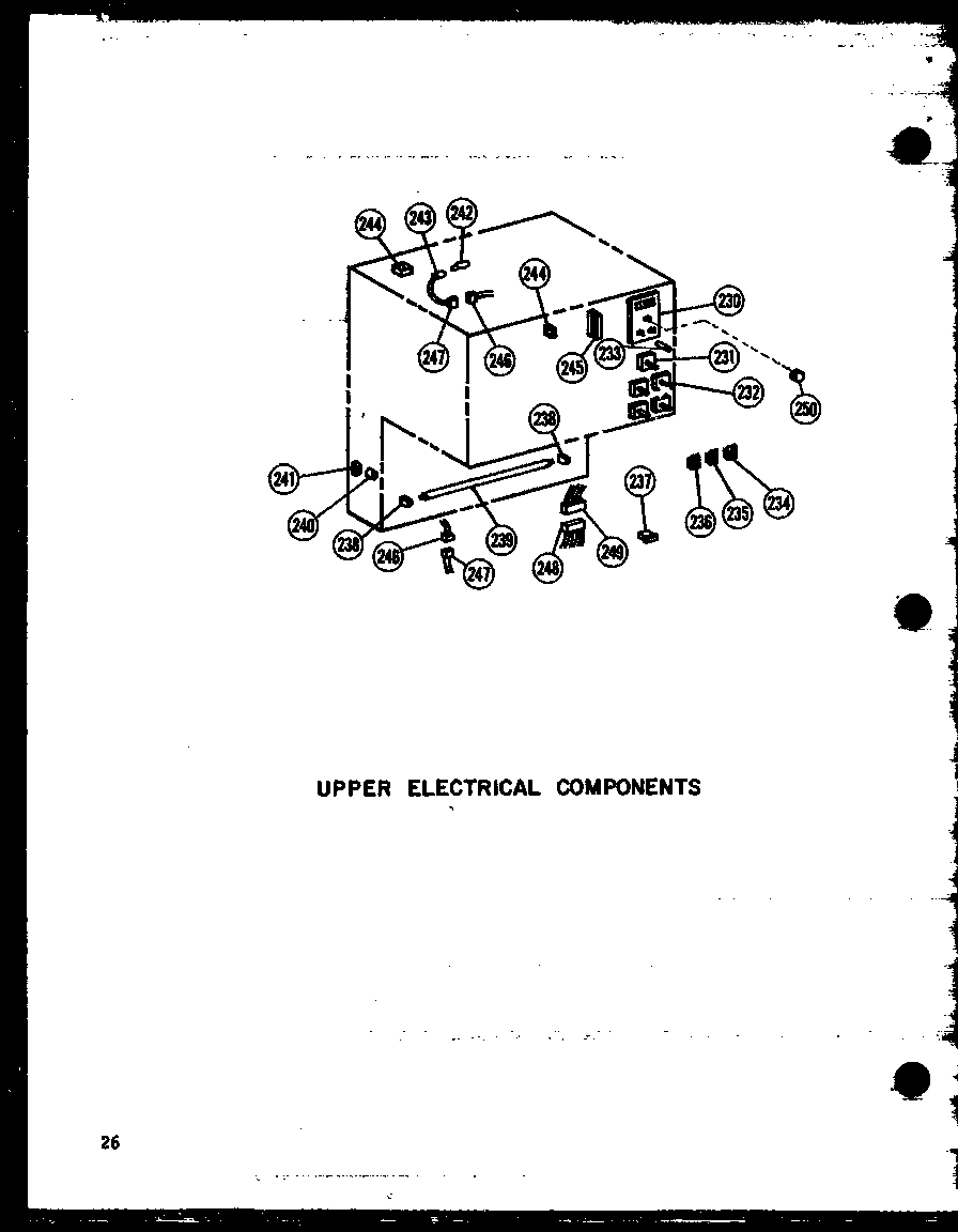 10 - UPPER ELECTRICAL COMPONENTS