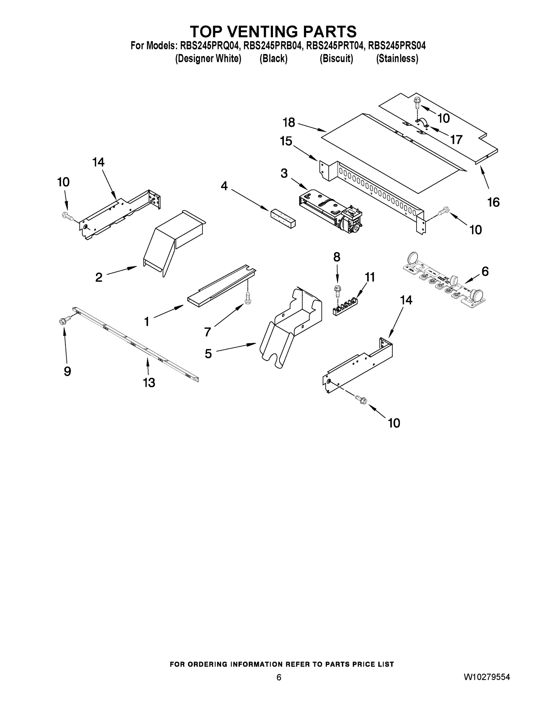 05 - TOP VENTING PARTS